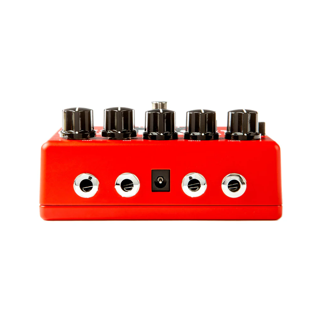 Jim Dunlop MXR TBM1 Tom Morello Power 50 Overdrive Guitar Effects Pedal - Image 3