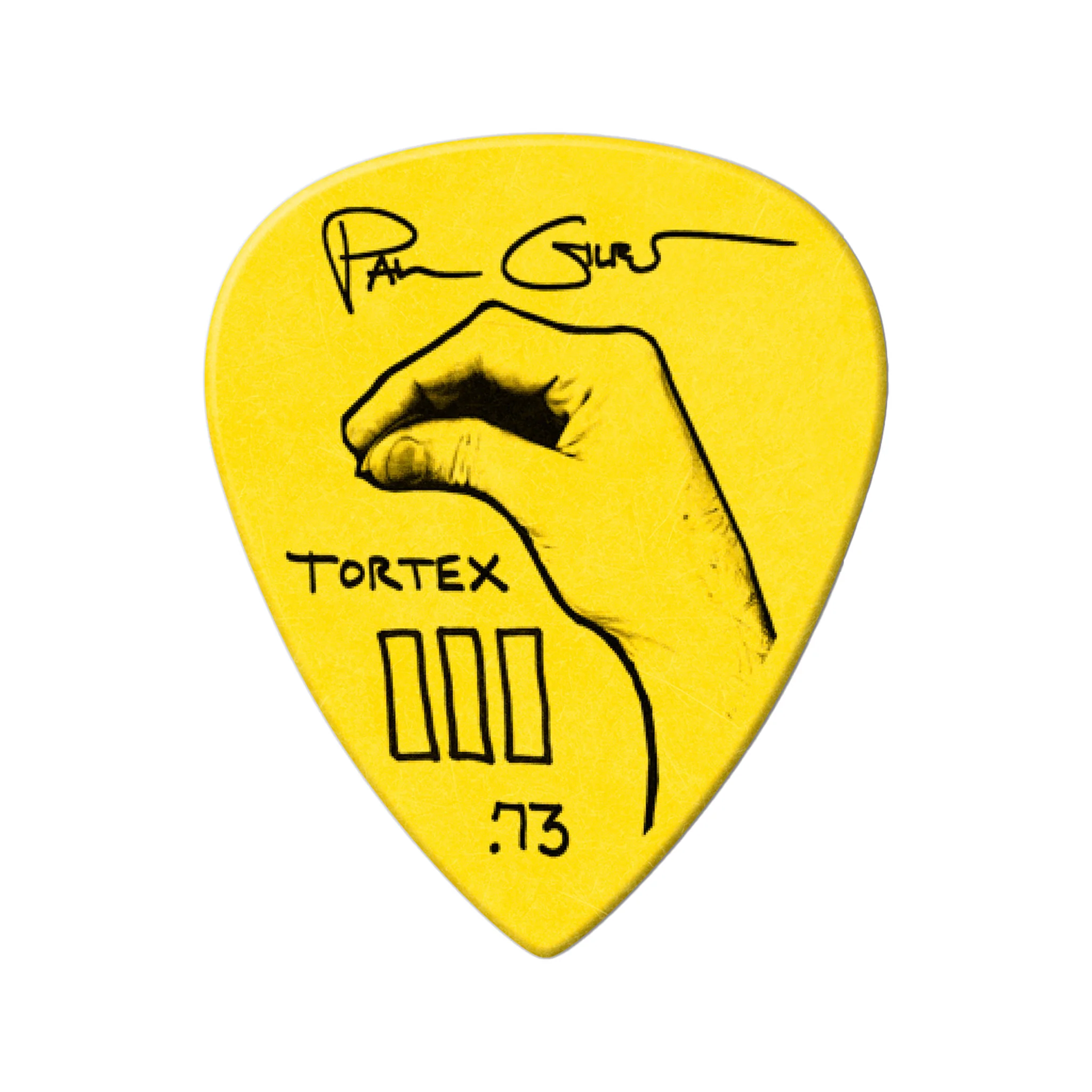 Jim Dunlop PG462P Paul Gilbert Custom Tortex III Guitar Picks, 0.73mm, 12-Pack - Image 13