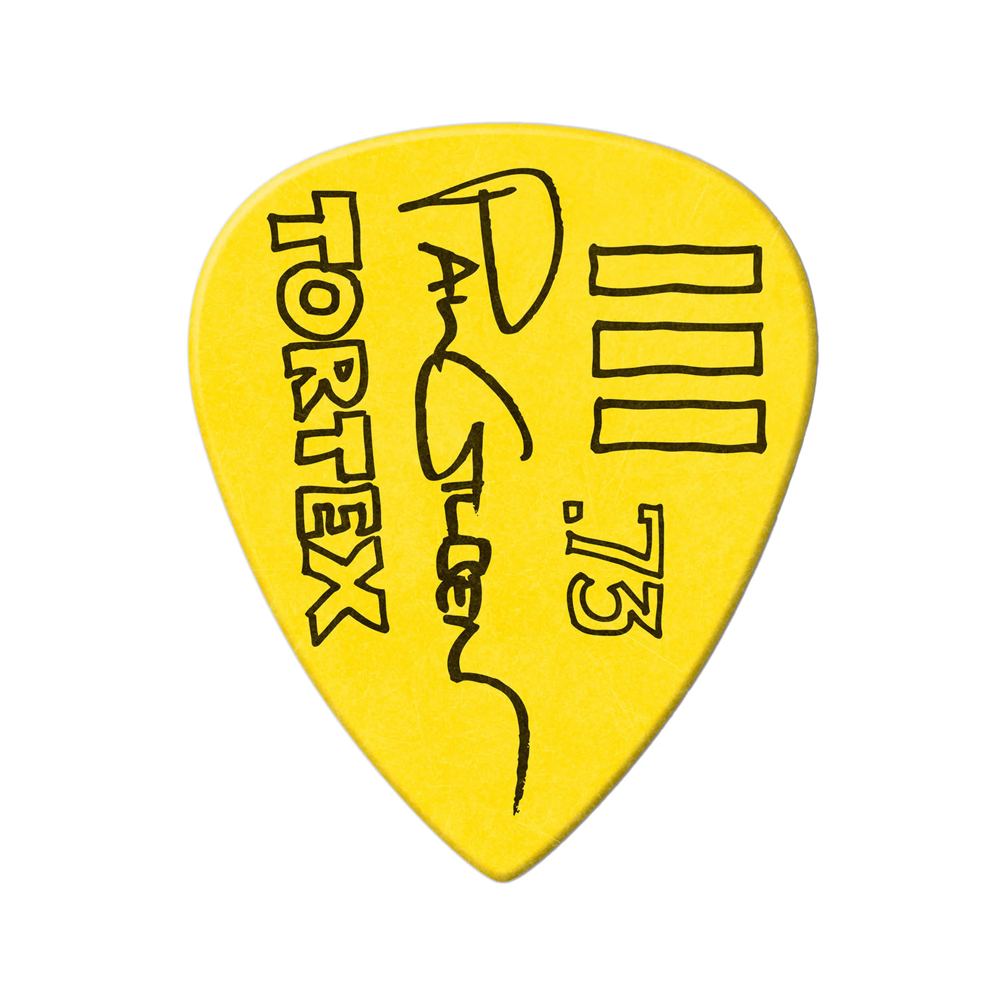Jim Dunlop PG462P Paul Gilbert Custom Tortex III Guitar Picks, 0.73mm, 12-Pack - Image 4