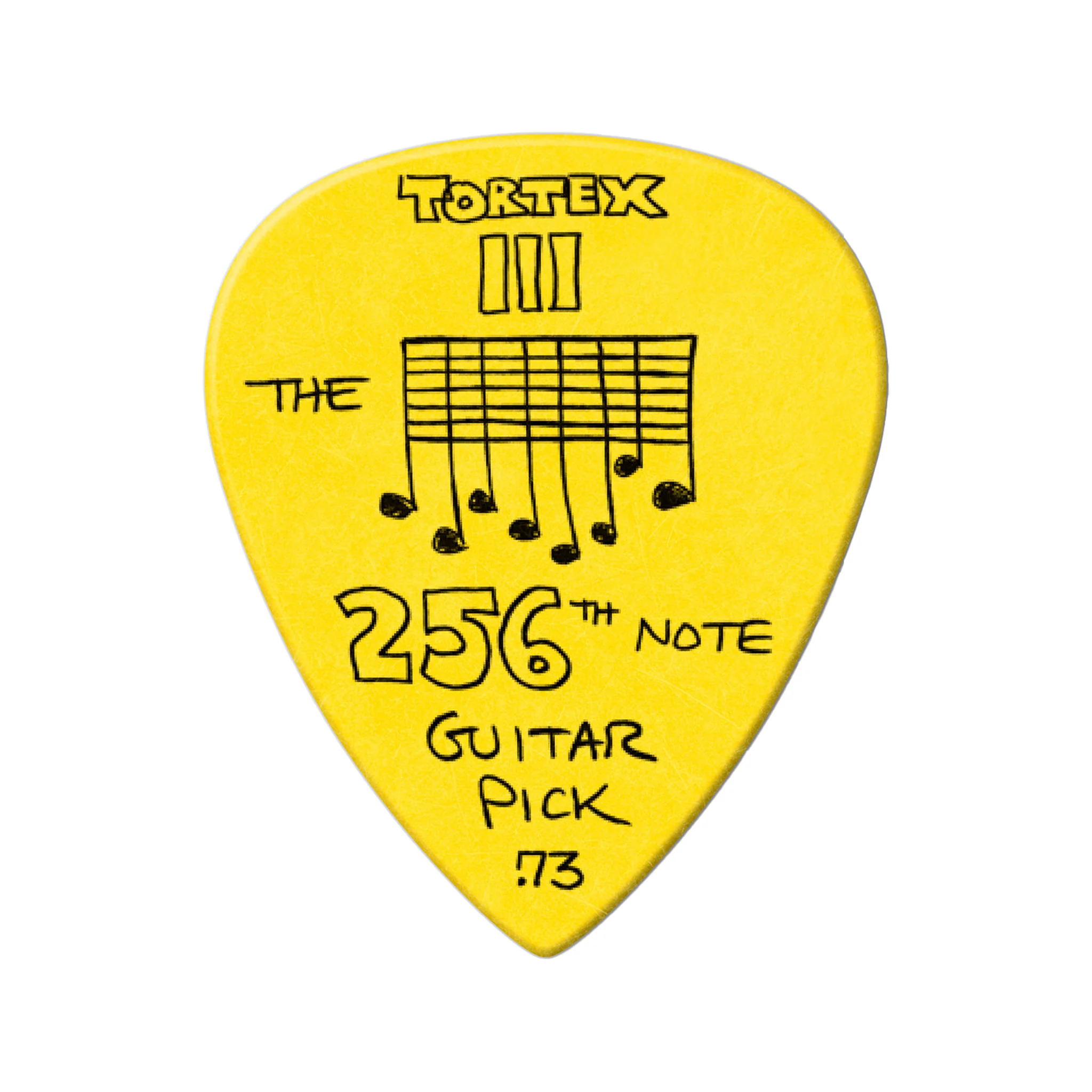 Jim Dunlop PG462P Paul Gilbert Custom Tortex III Guitar Picks, 0.73mm, 12-Pack - Image 7