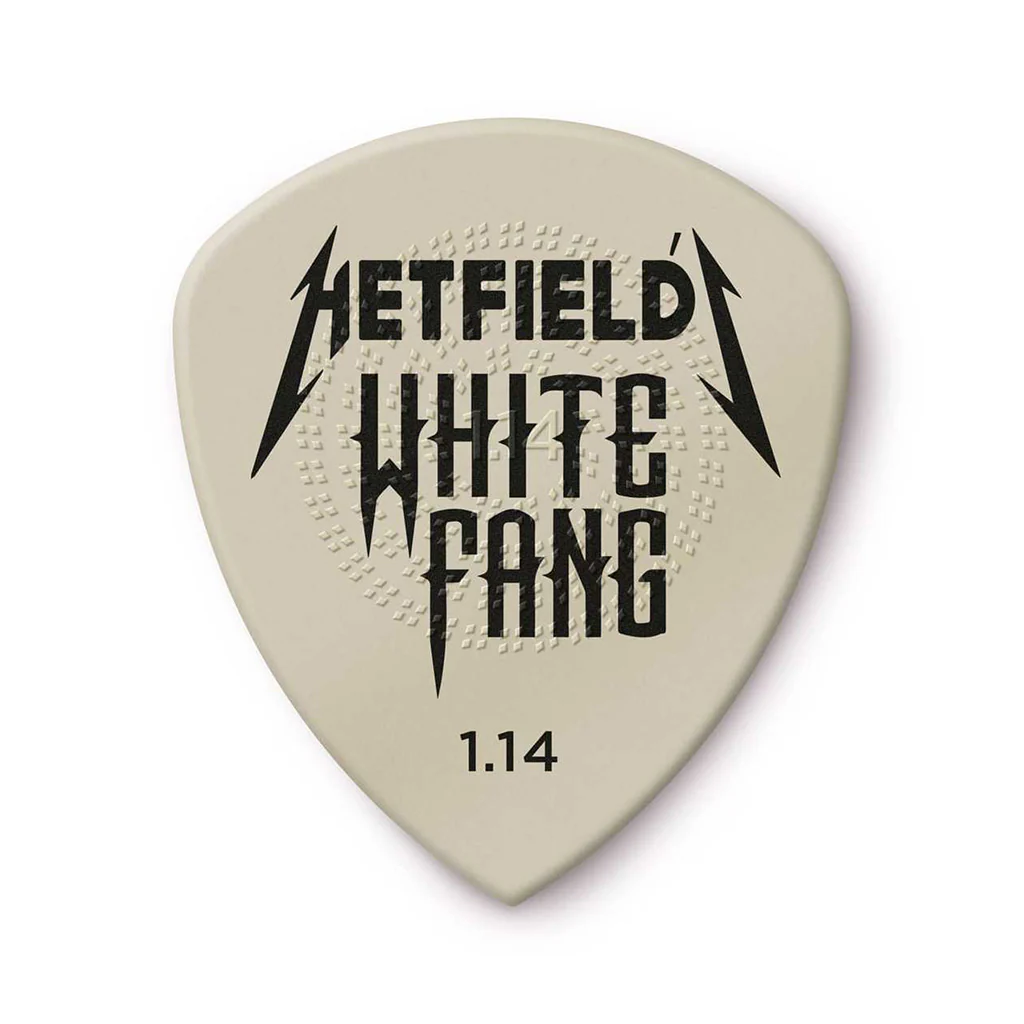 Jim Dunlop PH122 Hetfield White Fang Custom Flow Pick Tin, 1.14mm - Image 2