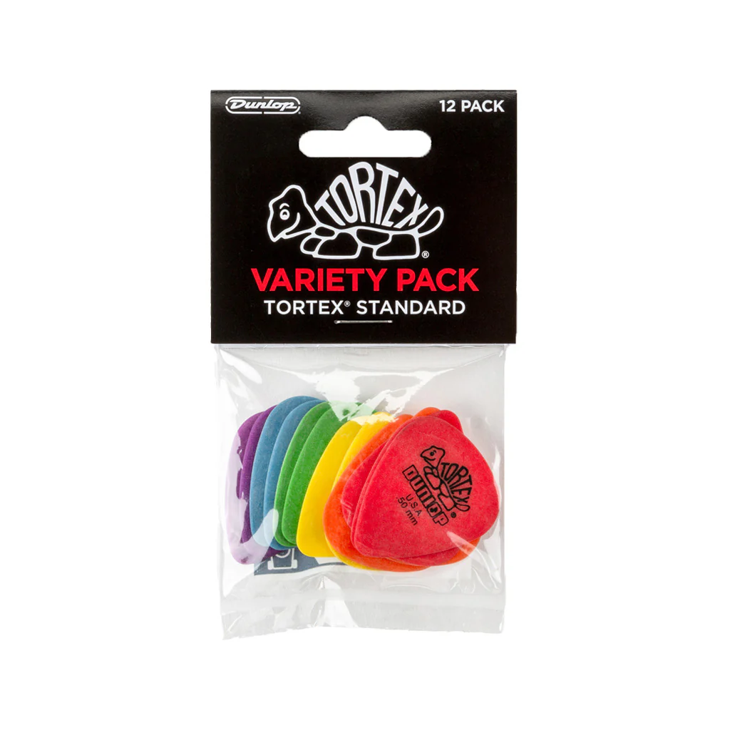Jim Dunlop PVP418 Tortex Standard Pick Variety Pack, 12-Pack - Image 2