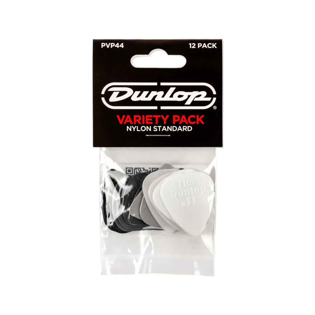 Jim Dunlop PVP44 Nylon Standard Pick Variety Pack, 12-Pack - Image 2