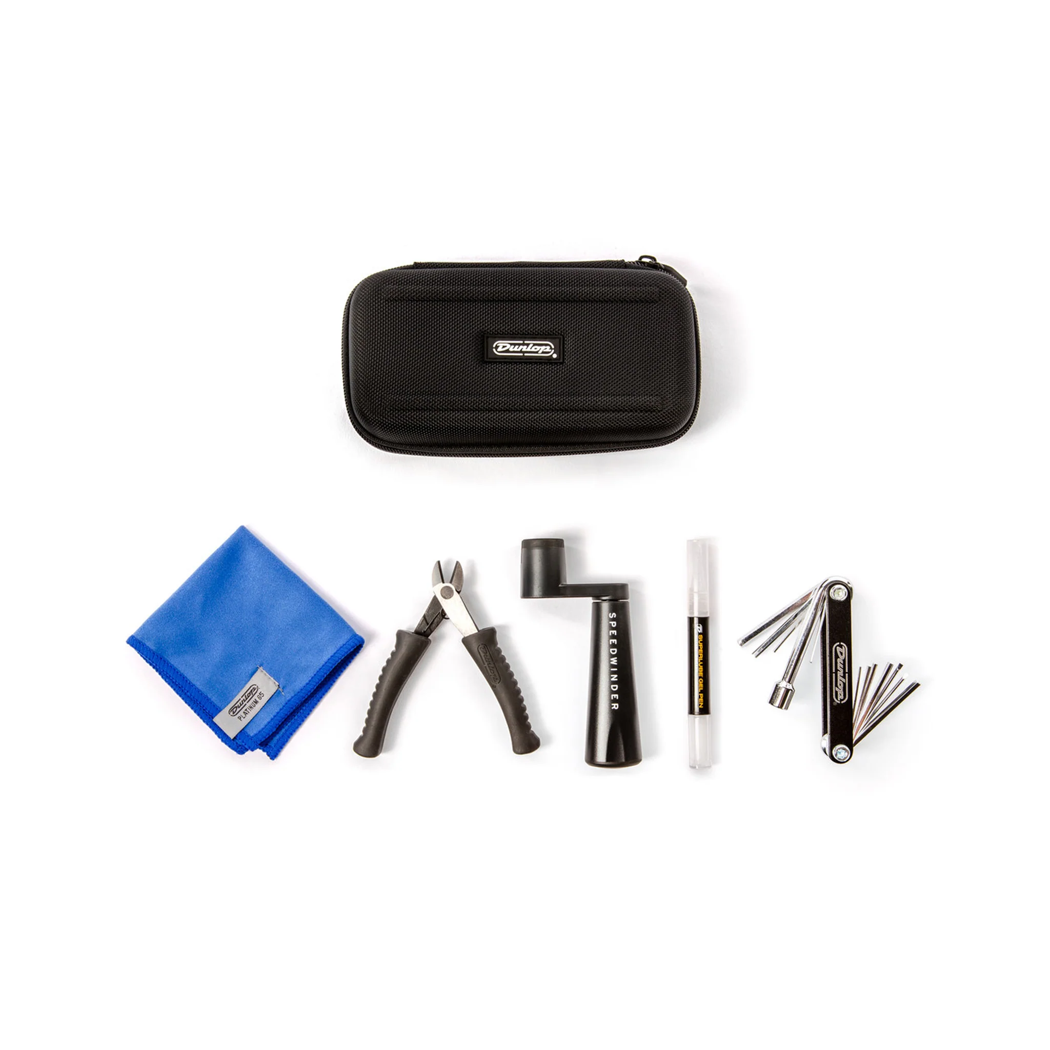 Jim Dunlop System 65 DGT121 Complete Guitar and Bass String Change Tool Kit, Small - Image 3