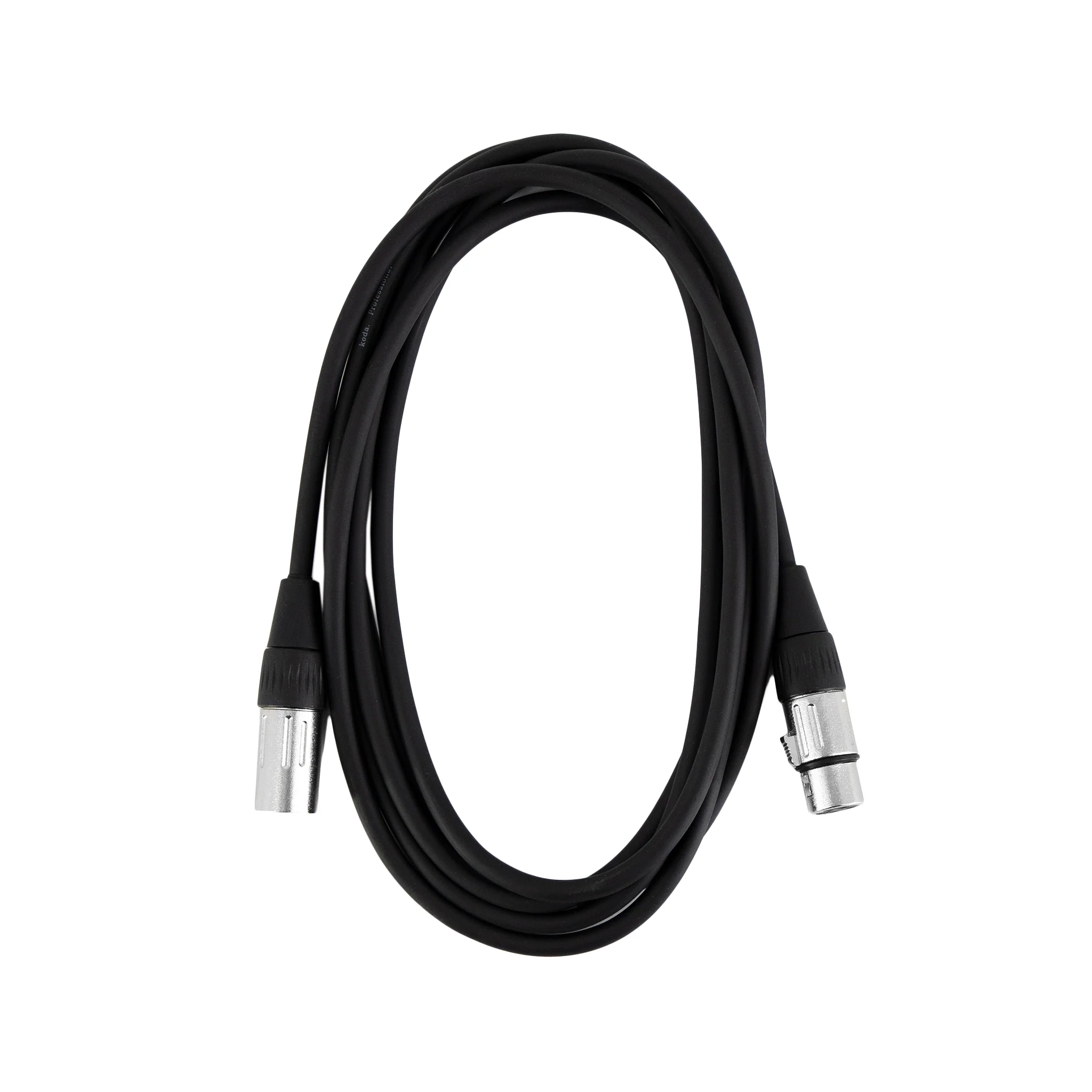 koda essential KMC10 Microphone Cable, 10ft, Black - Image 3
