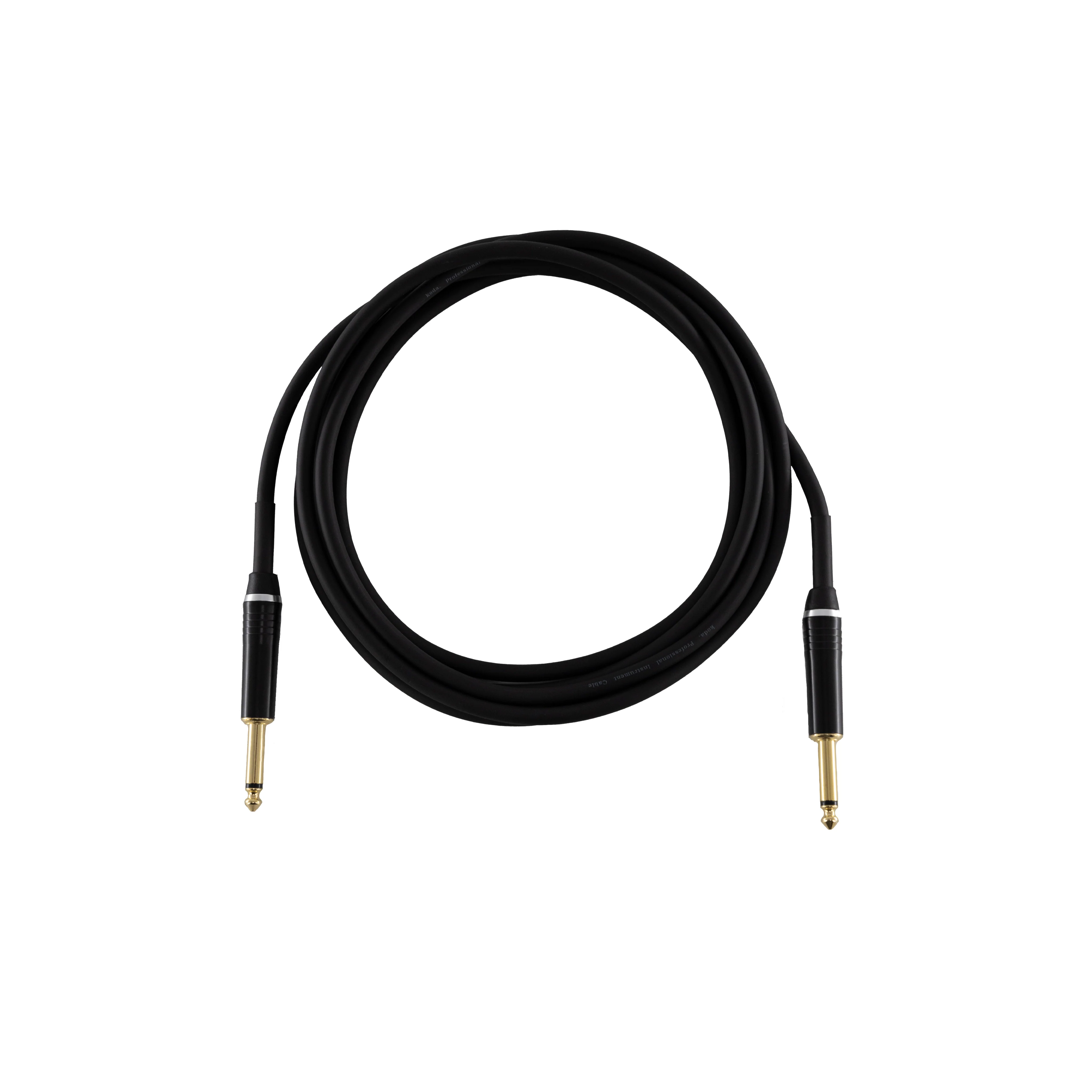 koda plus KIC10 Straight-Straight Instrument Cable, 10ft, Black - Image 3