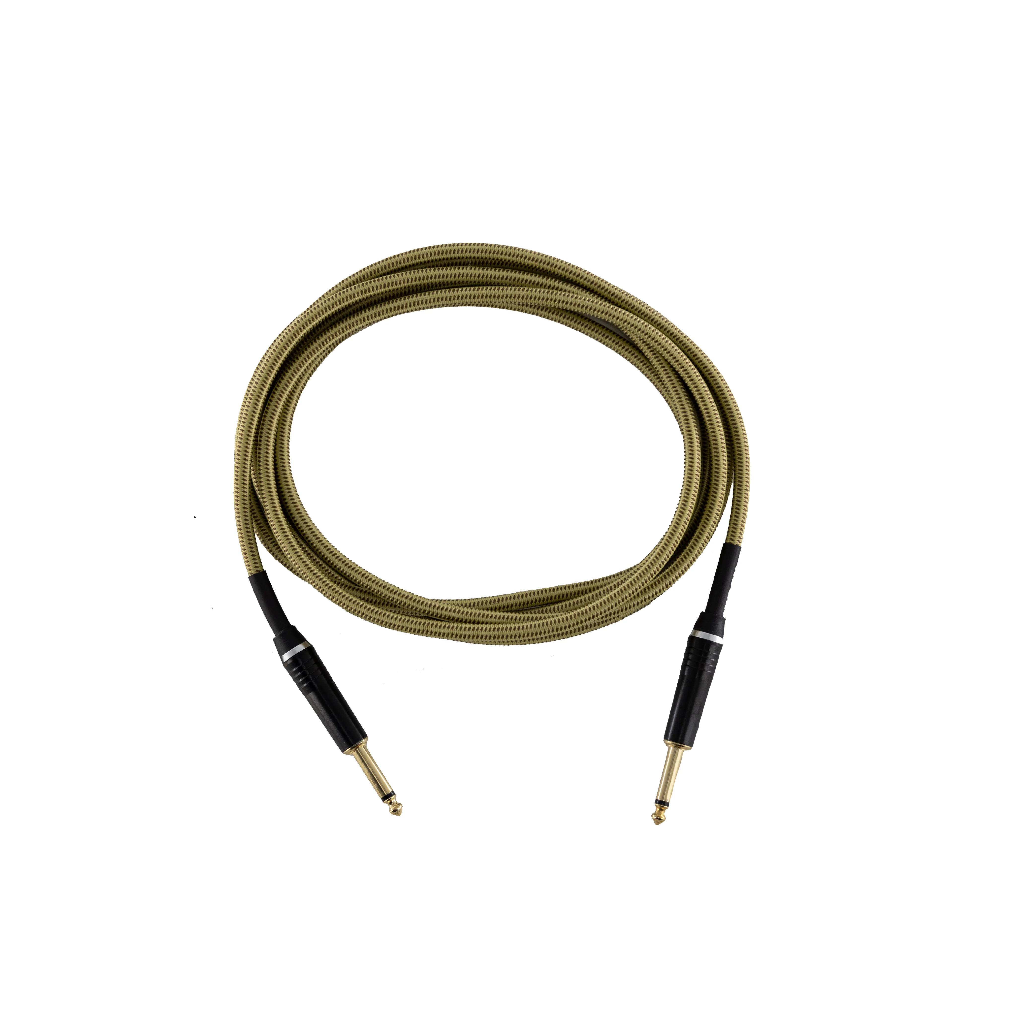 koda plus KIC10TW Straight-Straight Instrument Cable, 10ft, Vintage Tweed - Image 3