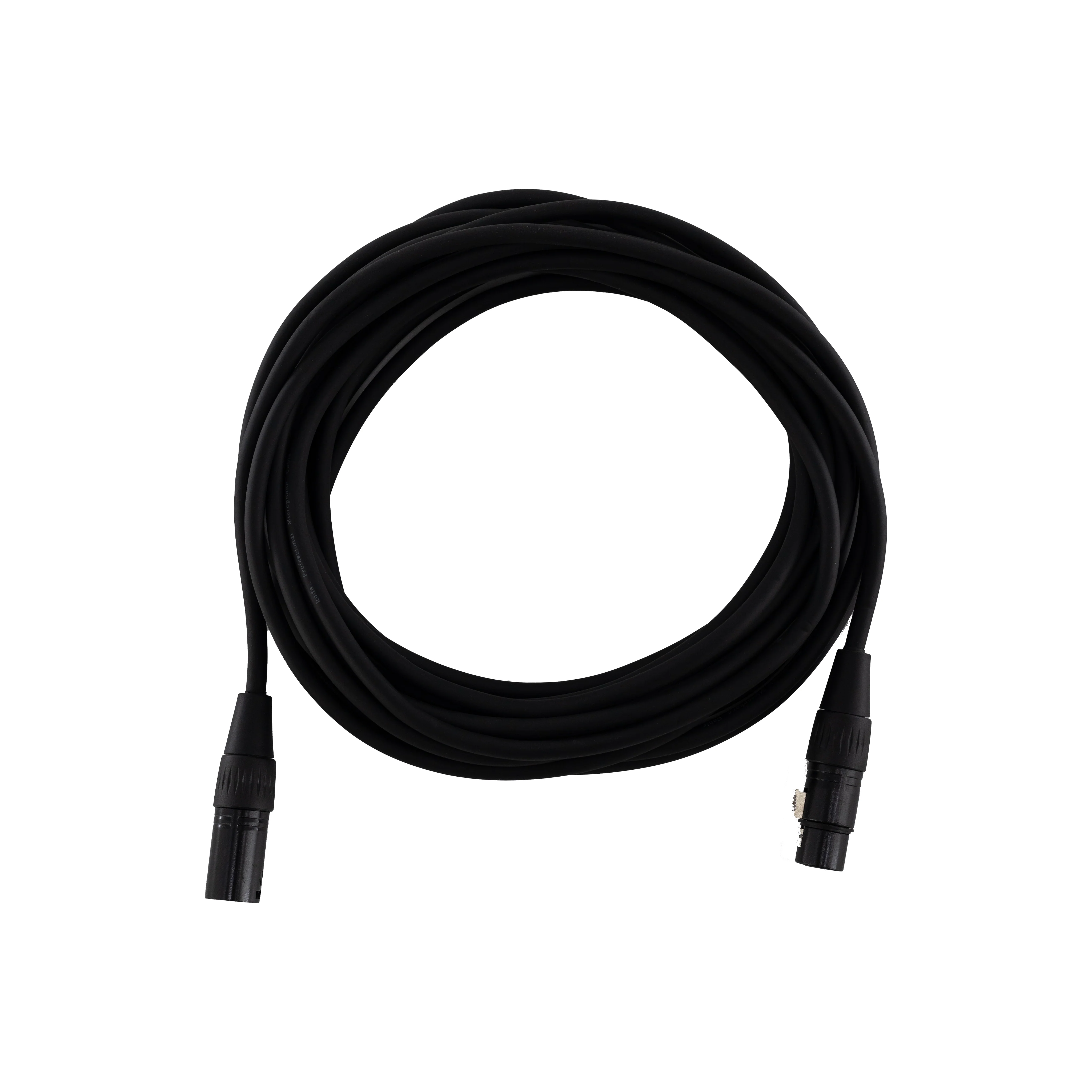 koda plus KMC25 Microphone Cable, 25ft, Black - Image 3