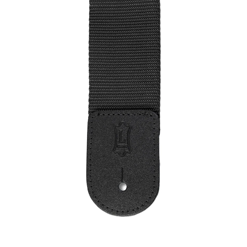 Levy's M8 2inch Polypropylene Guitar Strap, Black - Image 2