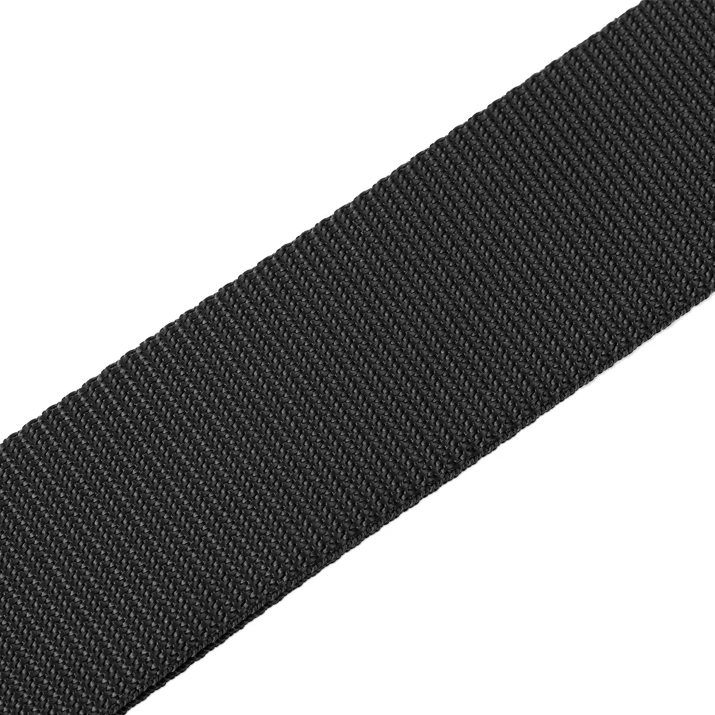 Levy's M8 2inch Polypropylene Guitar Strap, Black - Image 4
