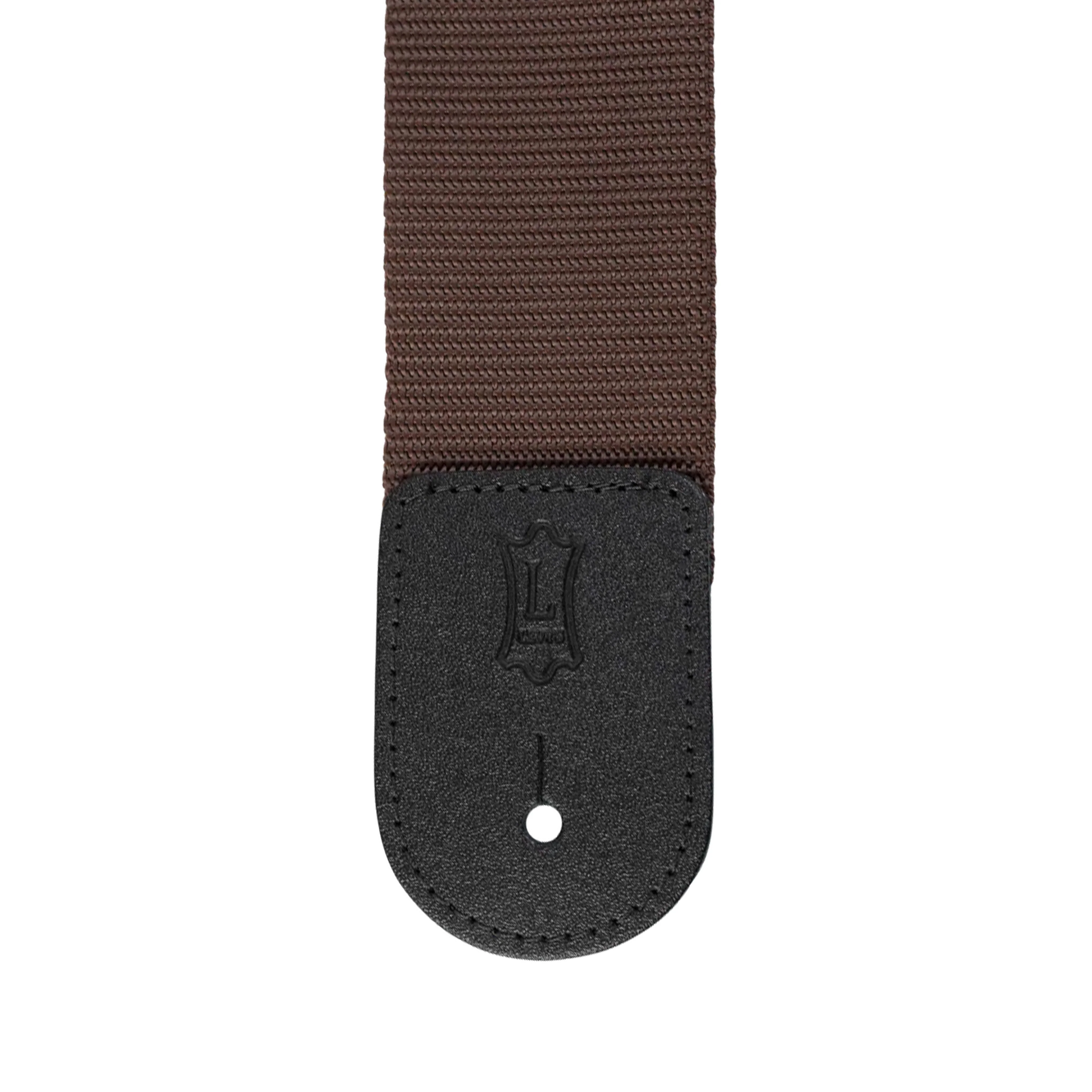 Levy's M8 2inch Polypropylene Guitar Strap, Brown - Image 2