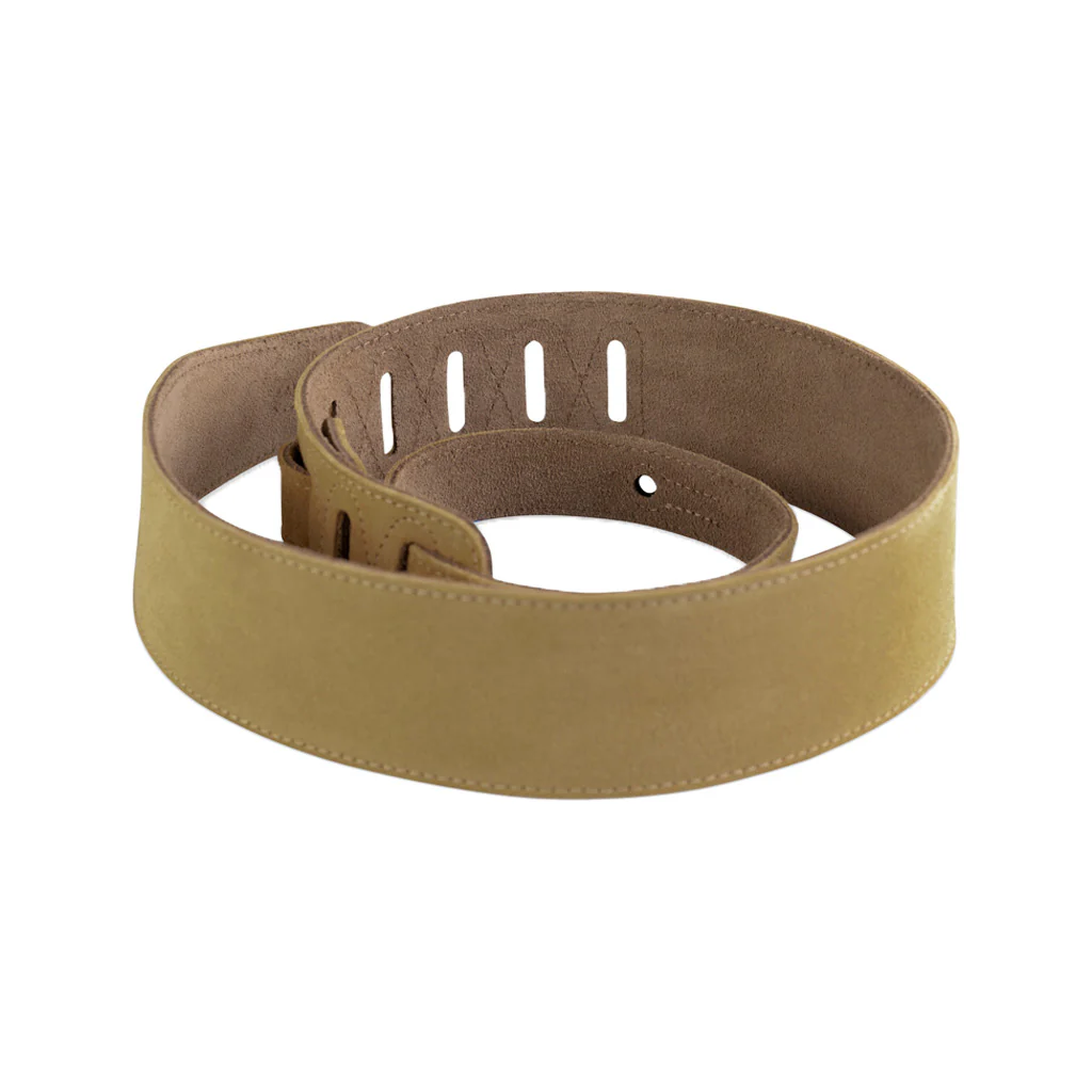 Levy's MS26 2.5inch Suede Guitar Strap, Tan - Image 2