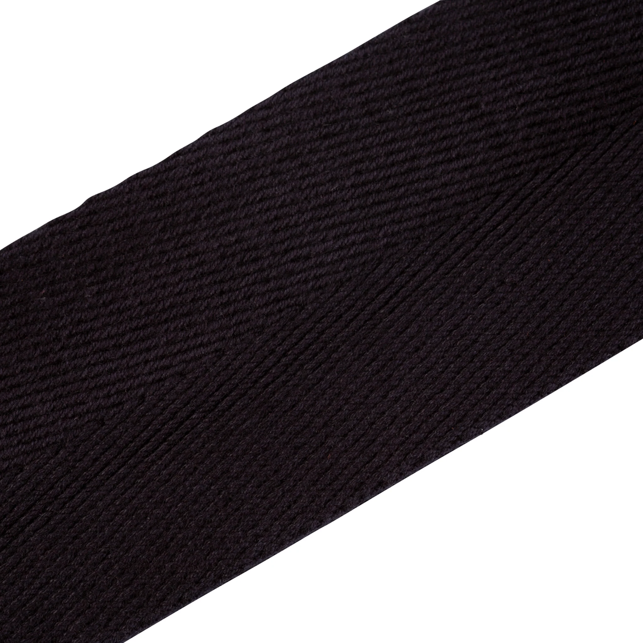 Levy's MSSC8 2inch Cotton Guitar Strap, Black - Image 4