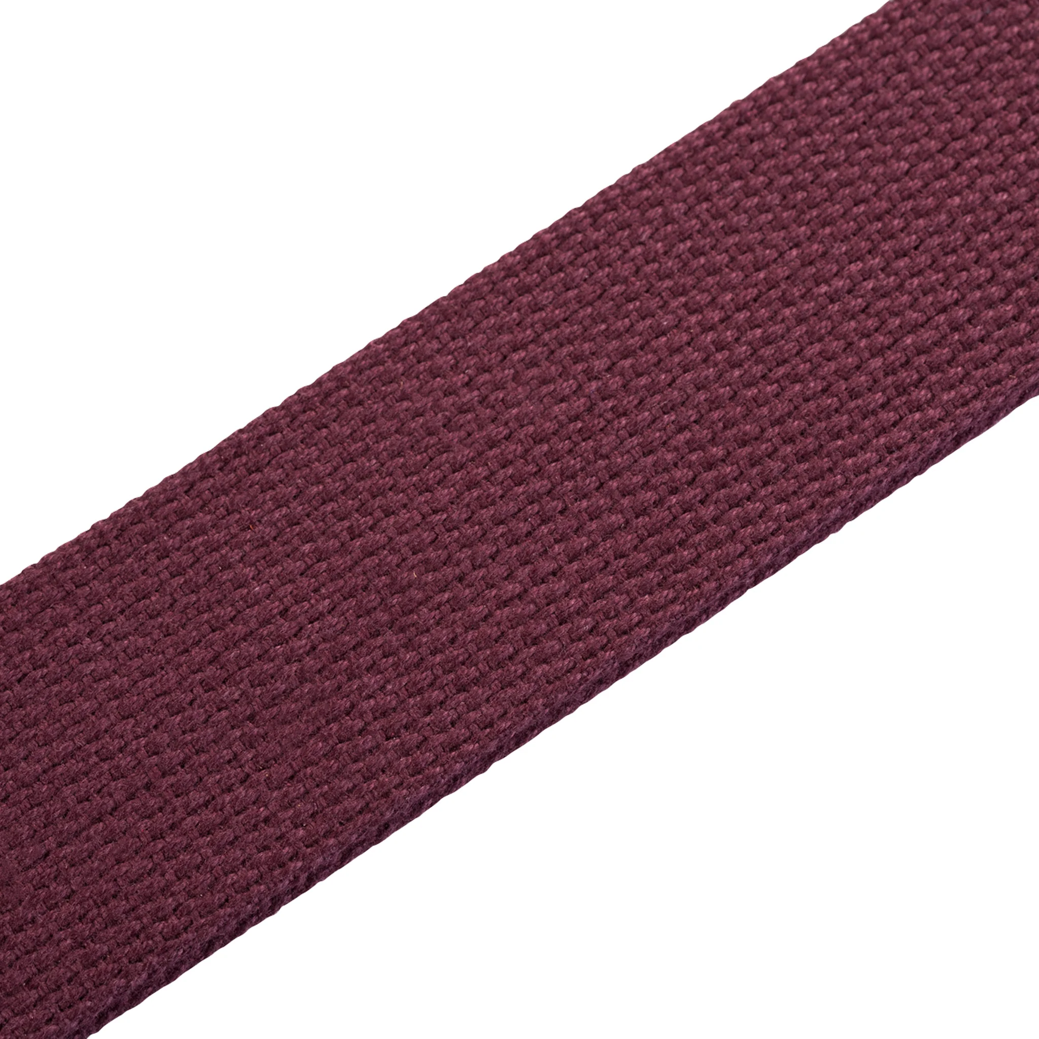 Levy's MSSC8 2inch Cotton Guitar Strap, Burgundy - Image 4