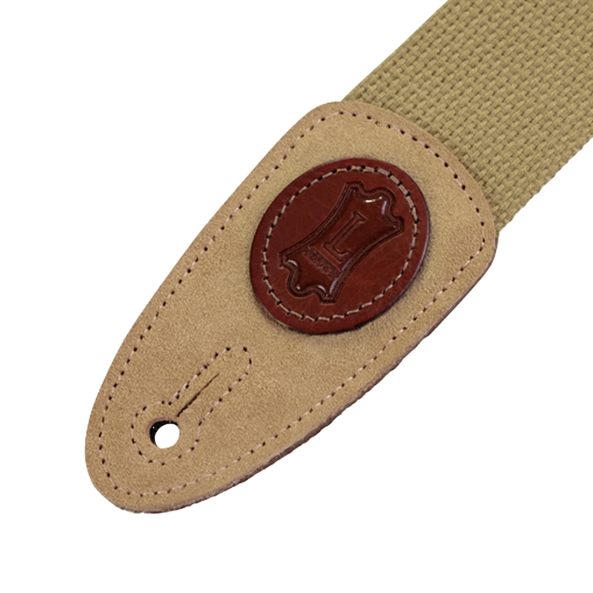 Levy's MSSC8 2inch Cotton Guitar Strap, Tan - Image 2