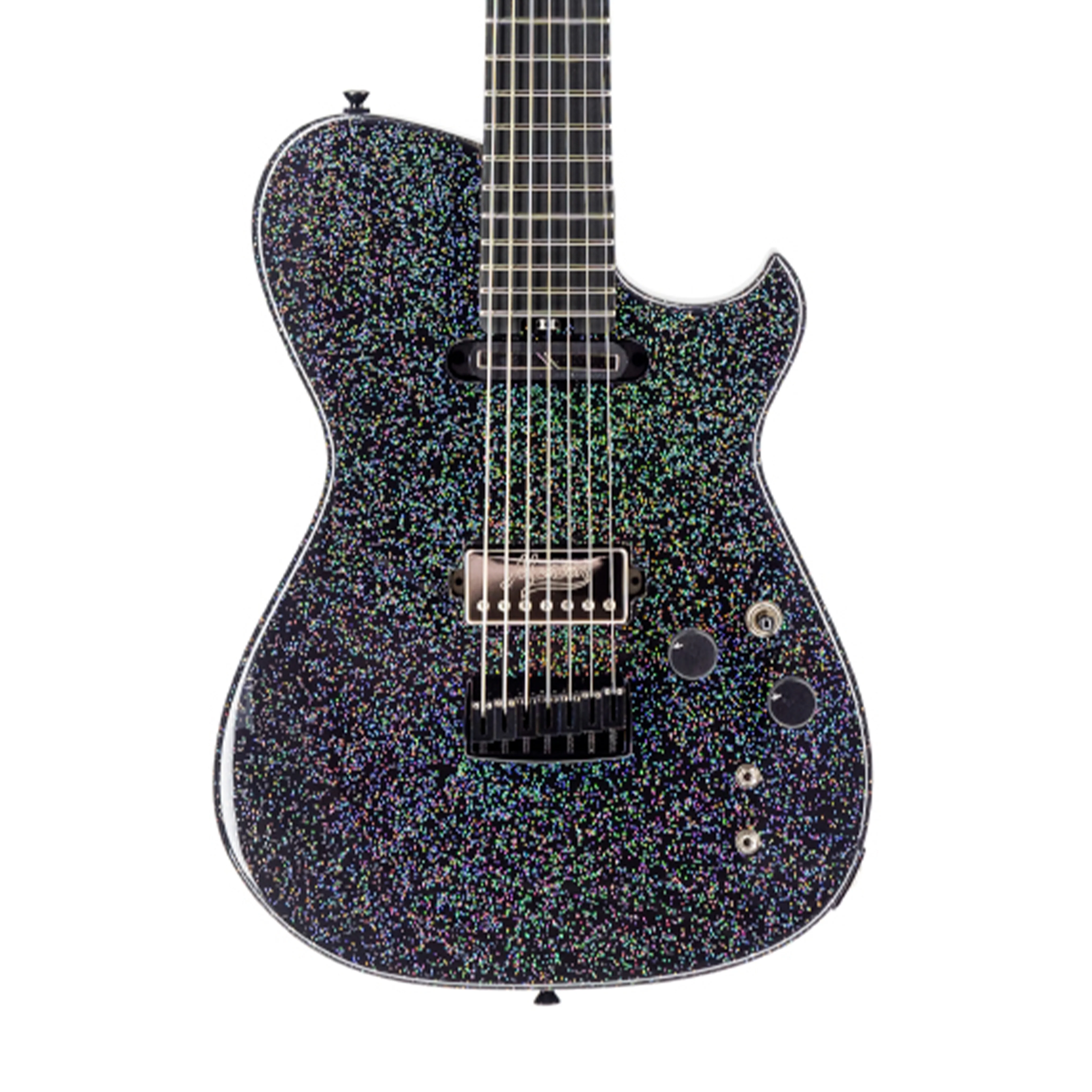 Manson Guitar Works MB-1 M-Series 7-String Electric Guitar, Night Sky Hollow Sparkle - Image 3