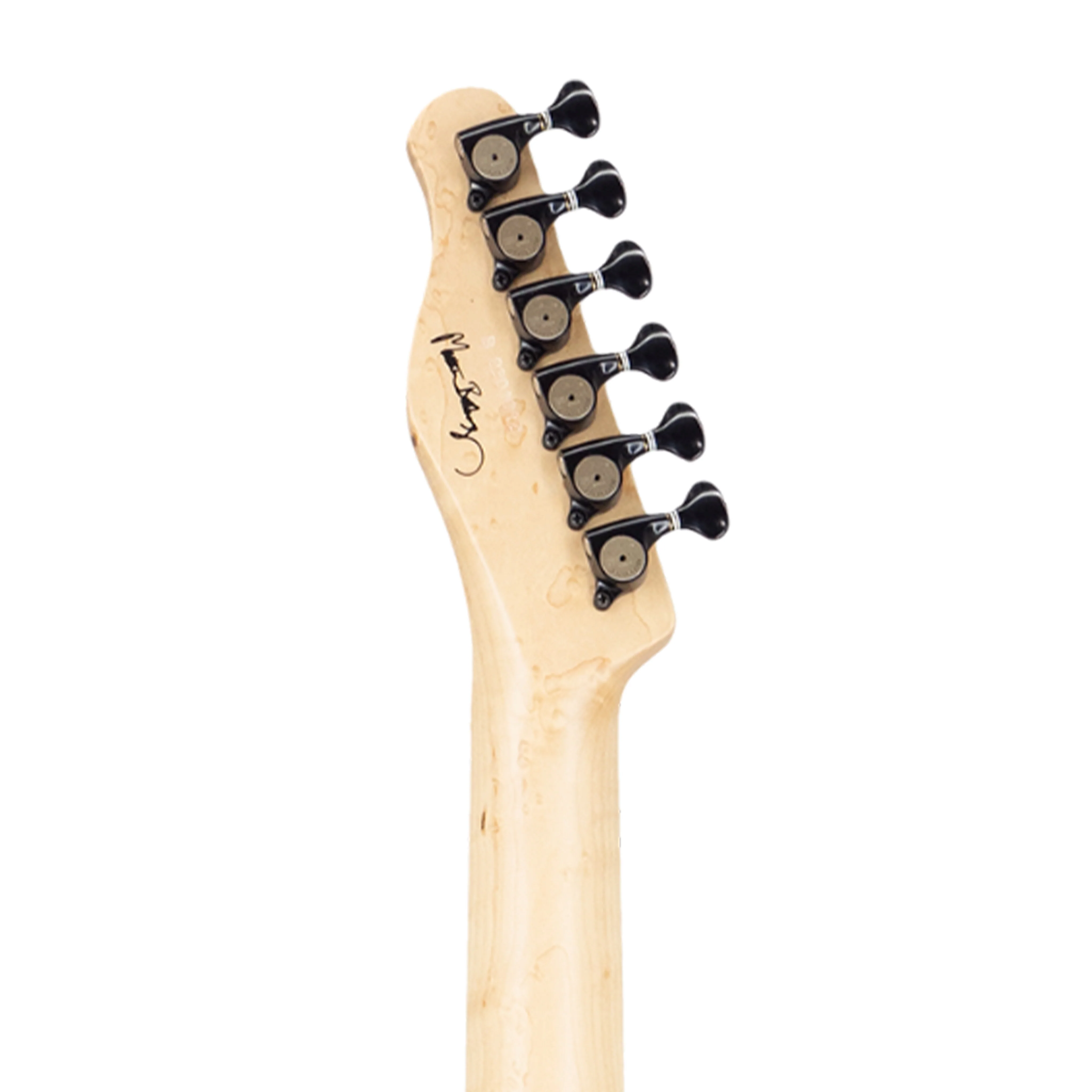 Manson Guitar Works MB-1 New Era Sustainiac and Fuzz Factory Electric Guitar, Ebony FB, Satin Fire Red - Image 7