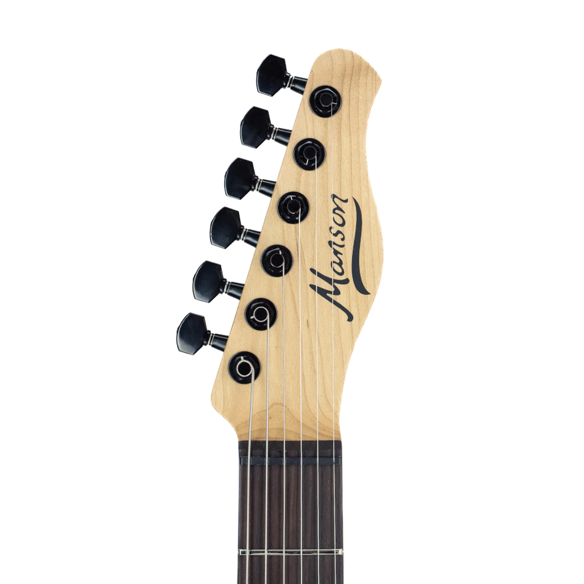 Manson Guitar Works MD-3 Mikey Demus Signature Electric Guitar, Dry Satin Black - Image 5