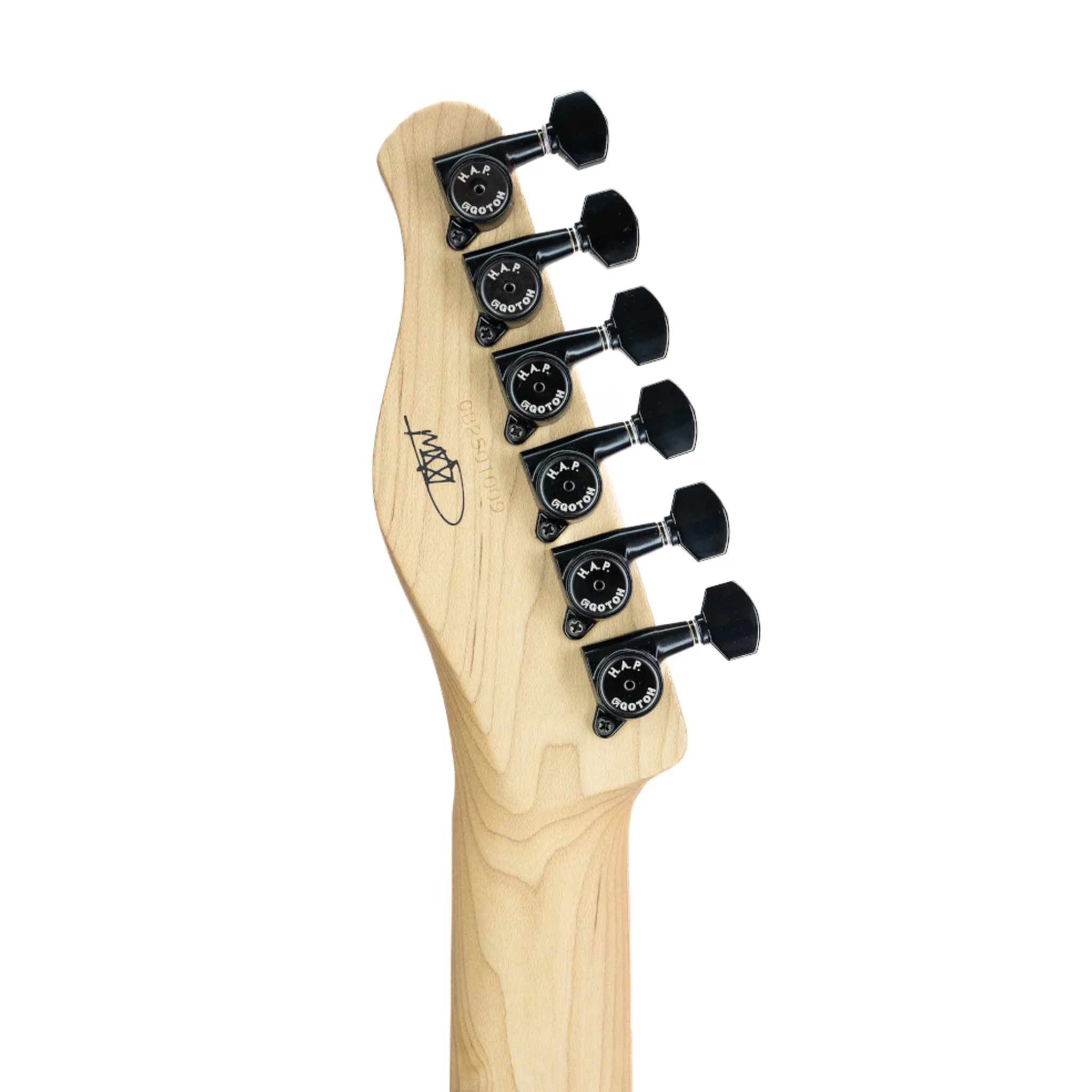 Manson Guitar Works MD-3 Mikey Demus Signature Electric Guitar, Dry Satin Black - Image 6