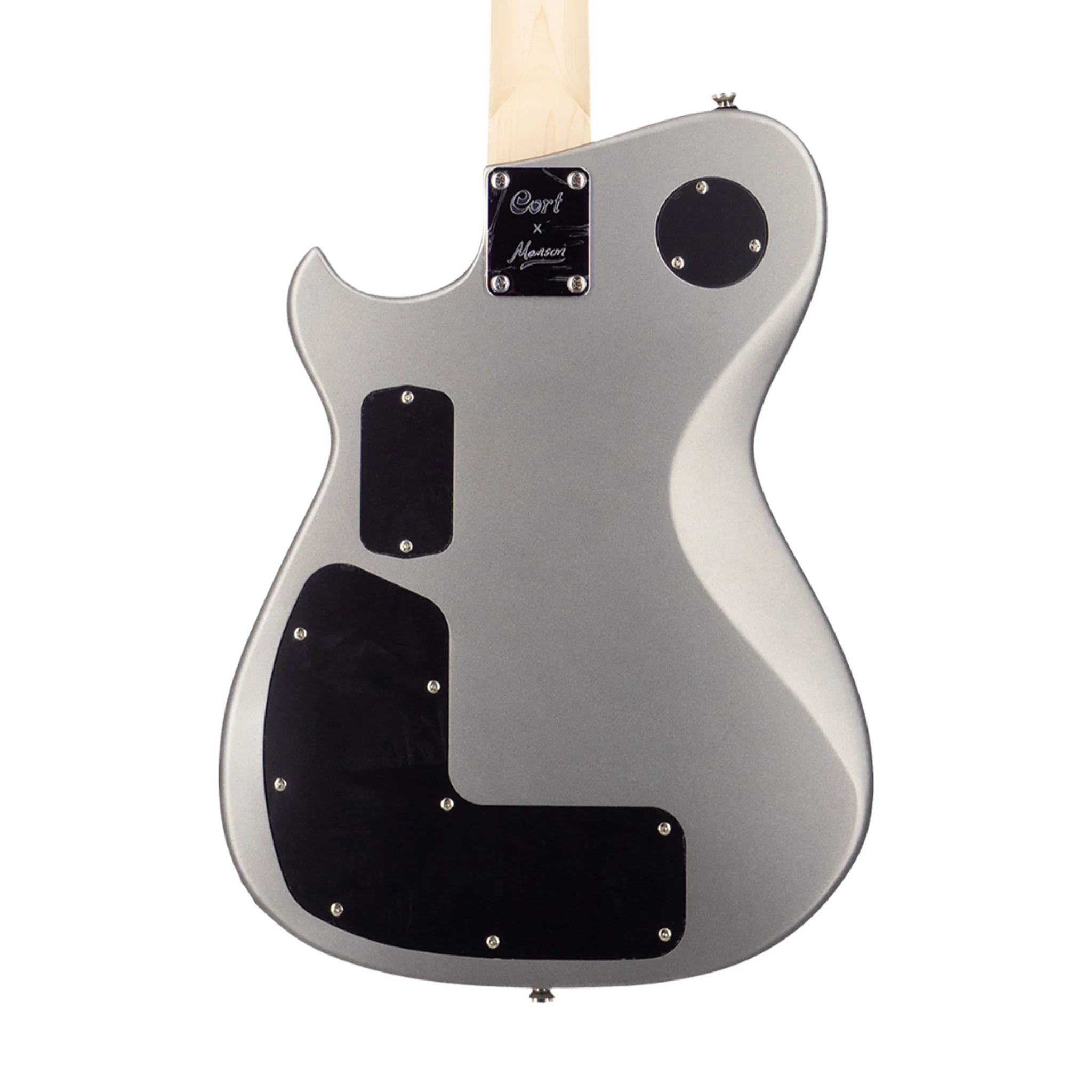 Manson Guitar Works Meta Series MBM-2 Fuzz Factory Electric Guitar, Starlight Silver - Image 4