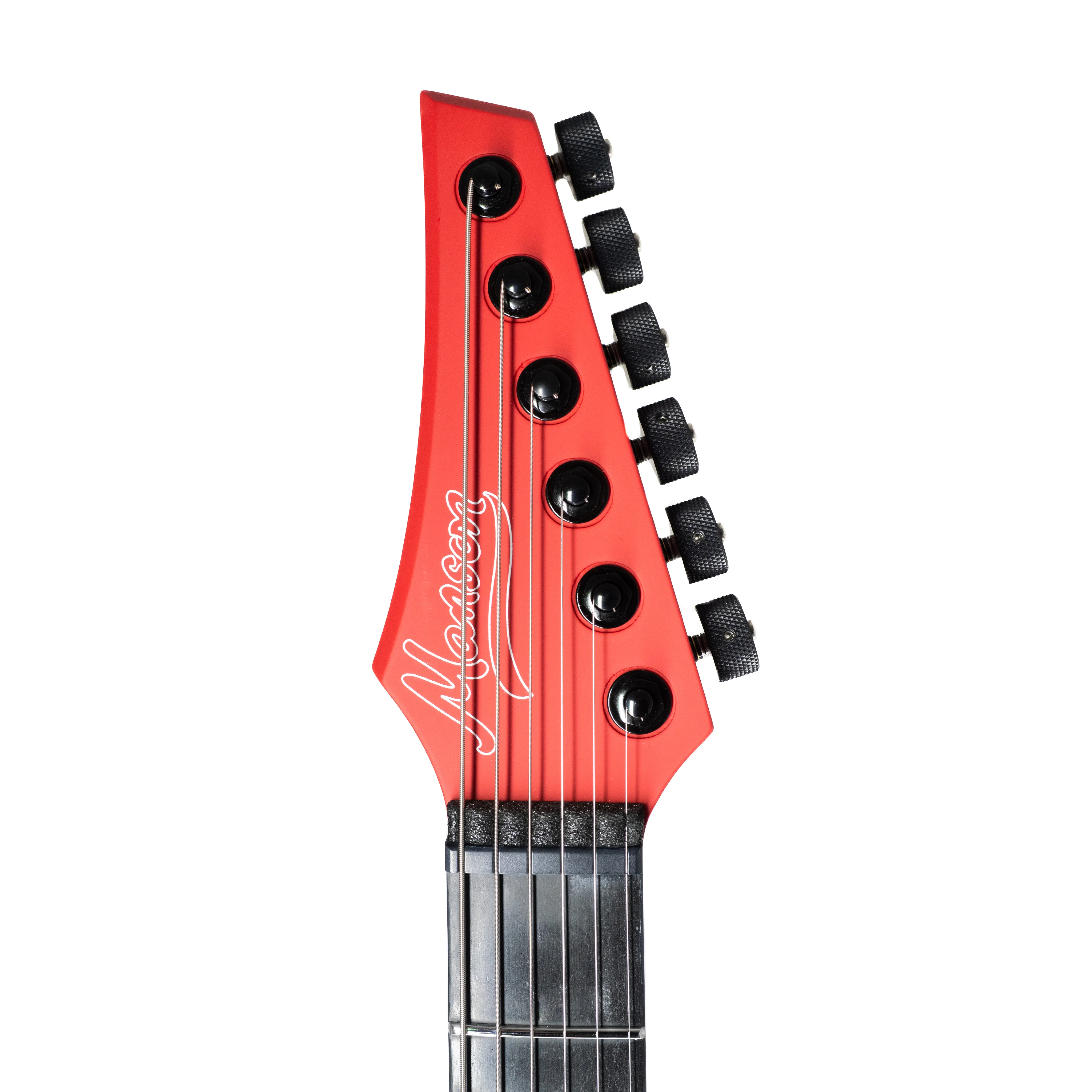 Manson Guitar Works ORYX VI Electric Guitar, Satin Fire Red - Image 5