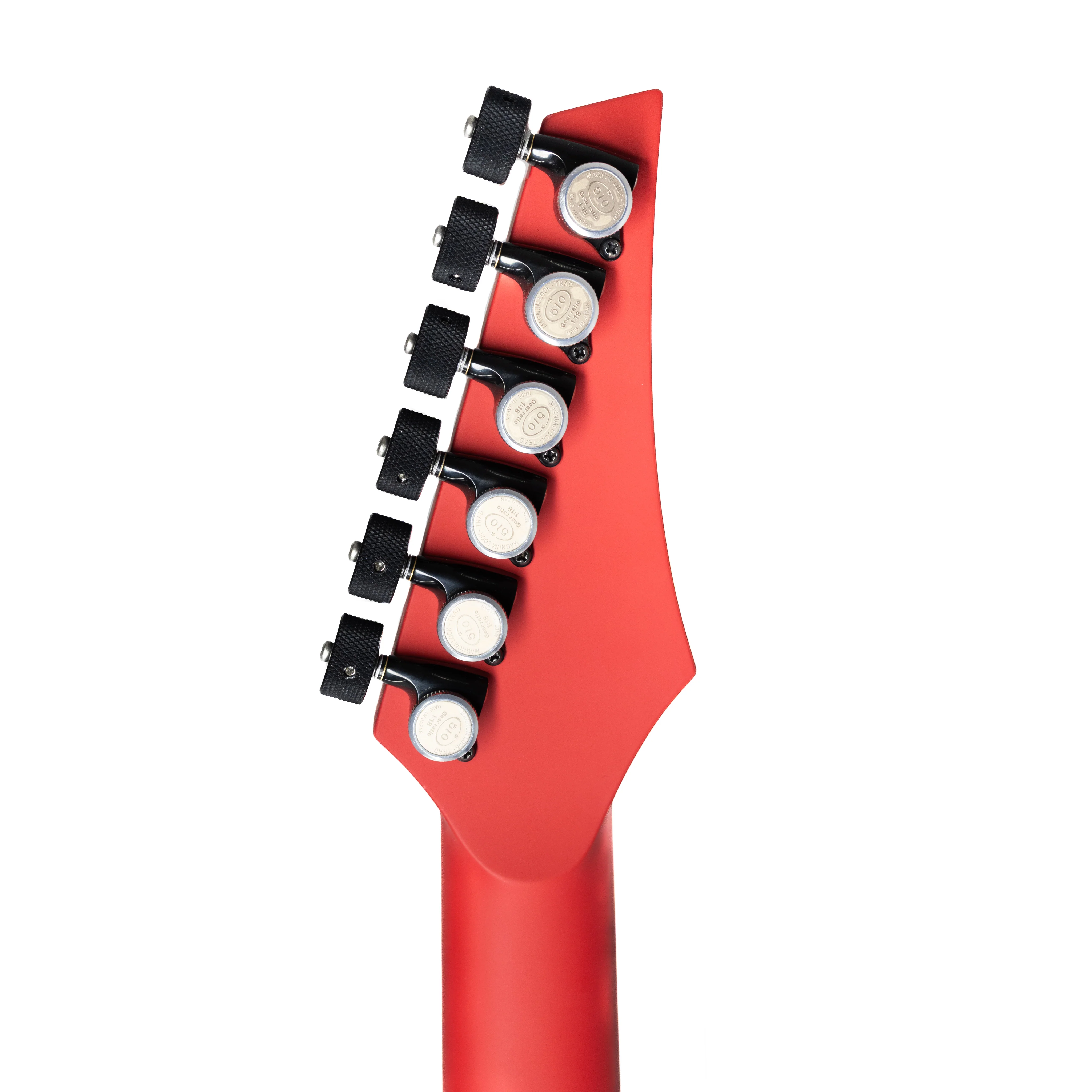 Manson Guitar Works ORYX VI Electric Guitar, Satin Fire Red - Image 6
