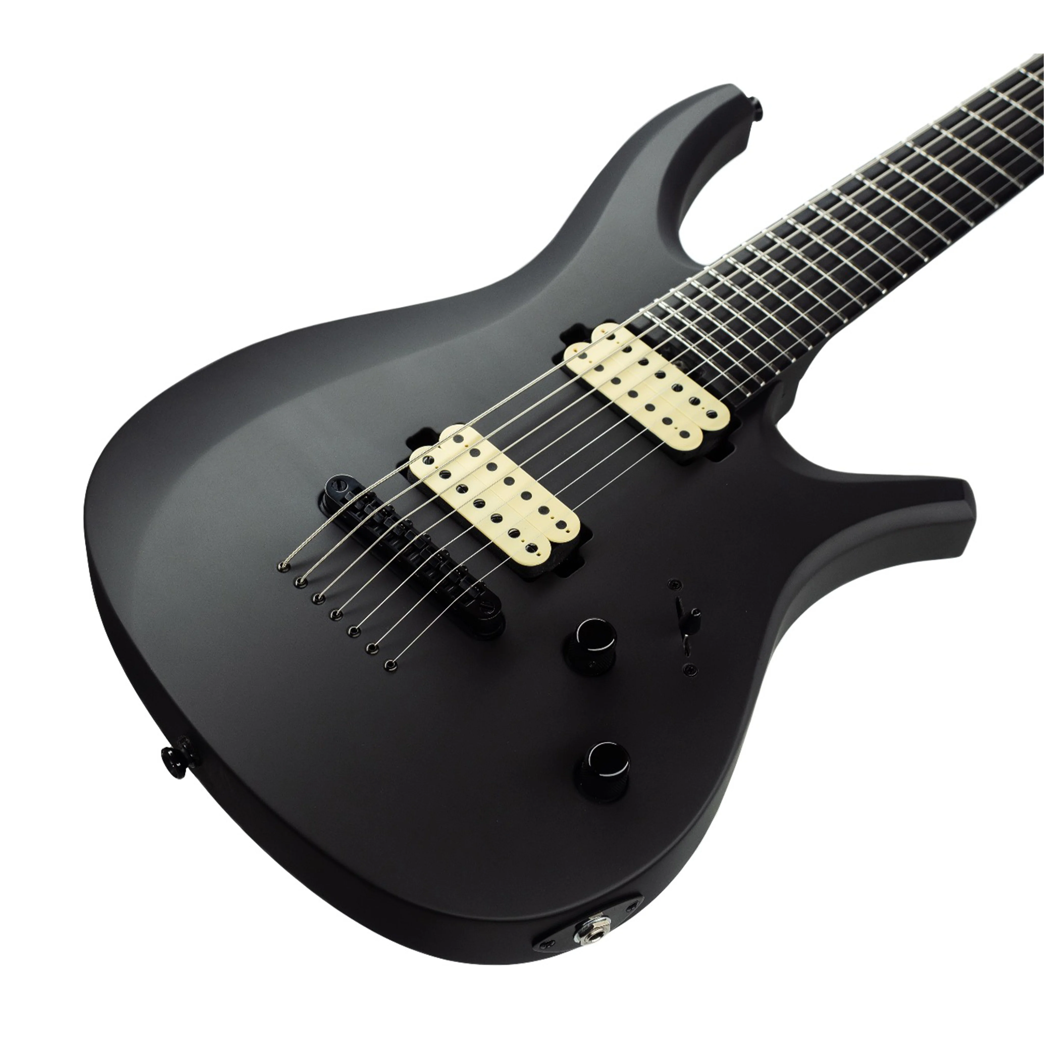 Manson Guitar Works ORYX VII Electric Guitar, Dry Satin Black - Image 5