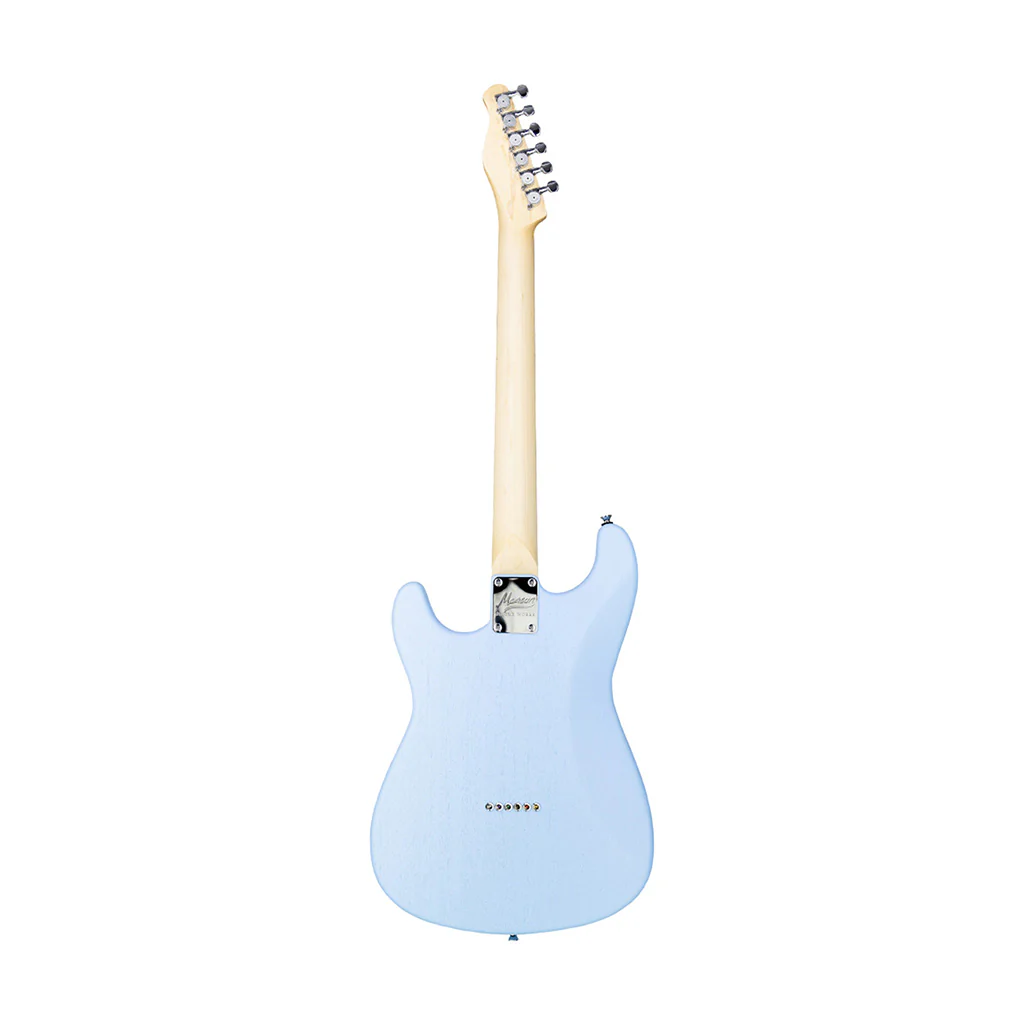 Manson Guitar Works Verona Junior Electric Guitar, Pacific Blue - Image 2