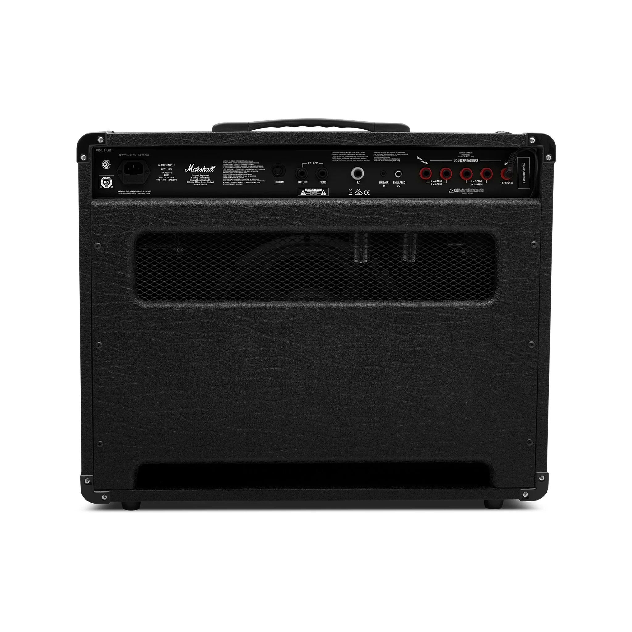 Marshall DSL40CR 40W 1x12 Dual Channel Tube Guitar Combo Amplifier w/Reverb - Image 4