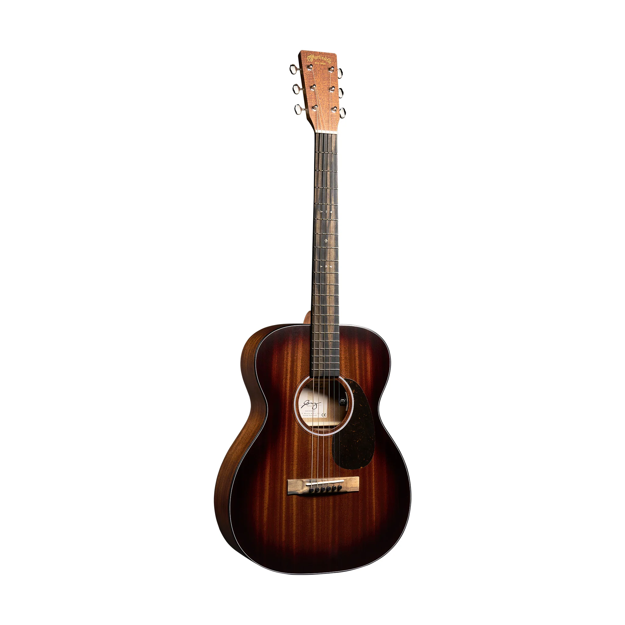 Martin 000 Jr E Jeff Tweedy Acoustic Guitar, Tweedy Burst - Image 2