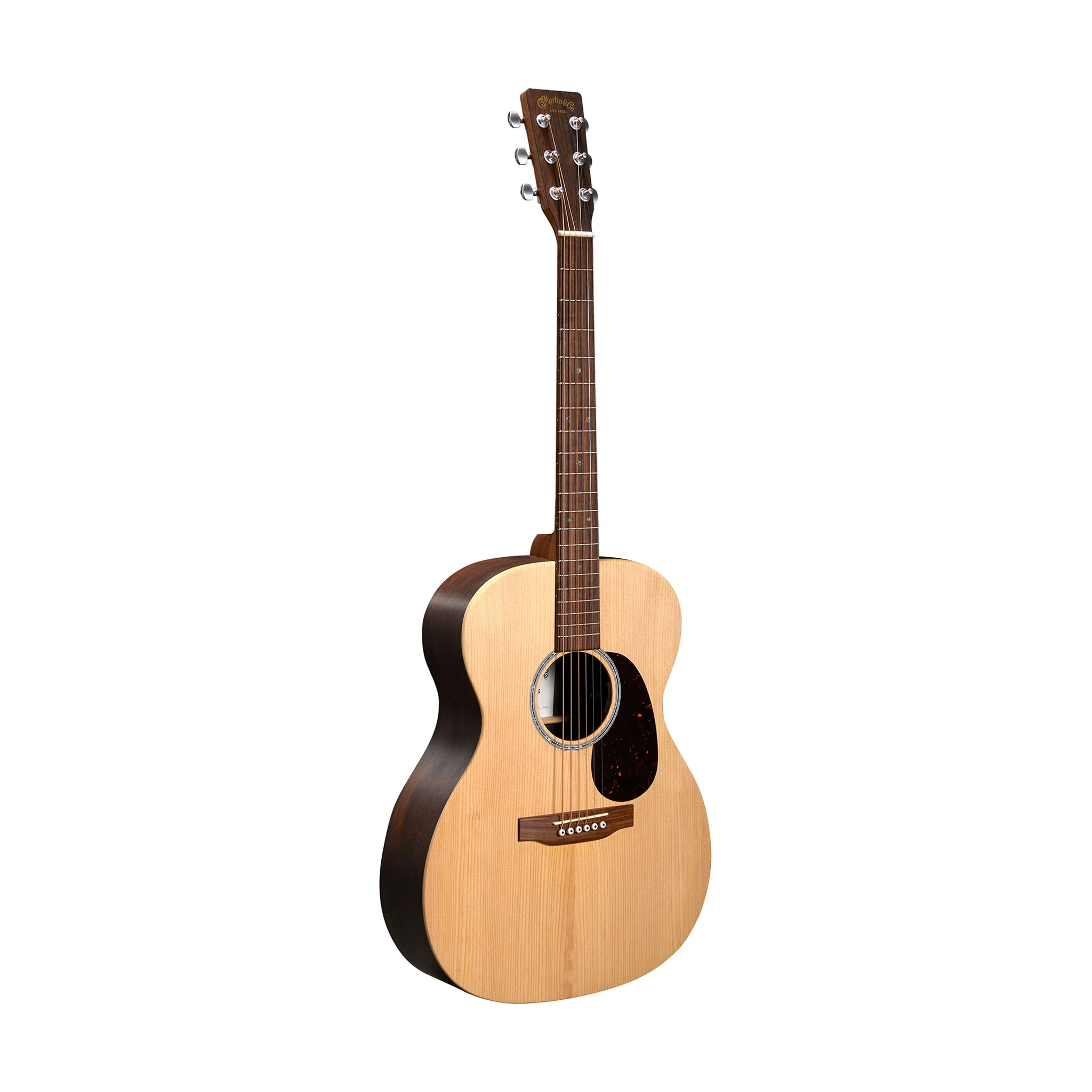 Martin 000-X2E X Series Left-Handed Acoustic-Electric Guitar w/Bag, Brazilian Rosewood HPL B&S