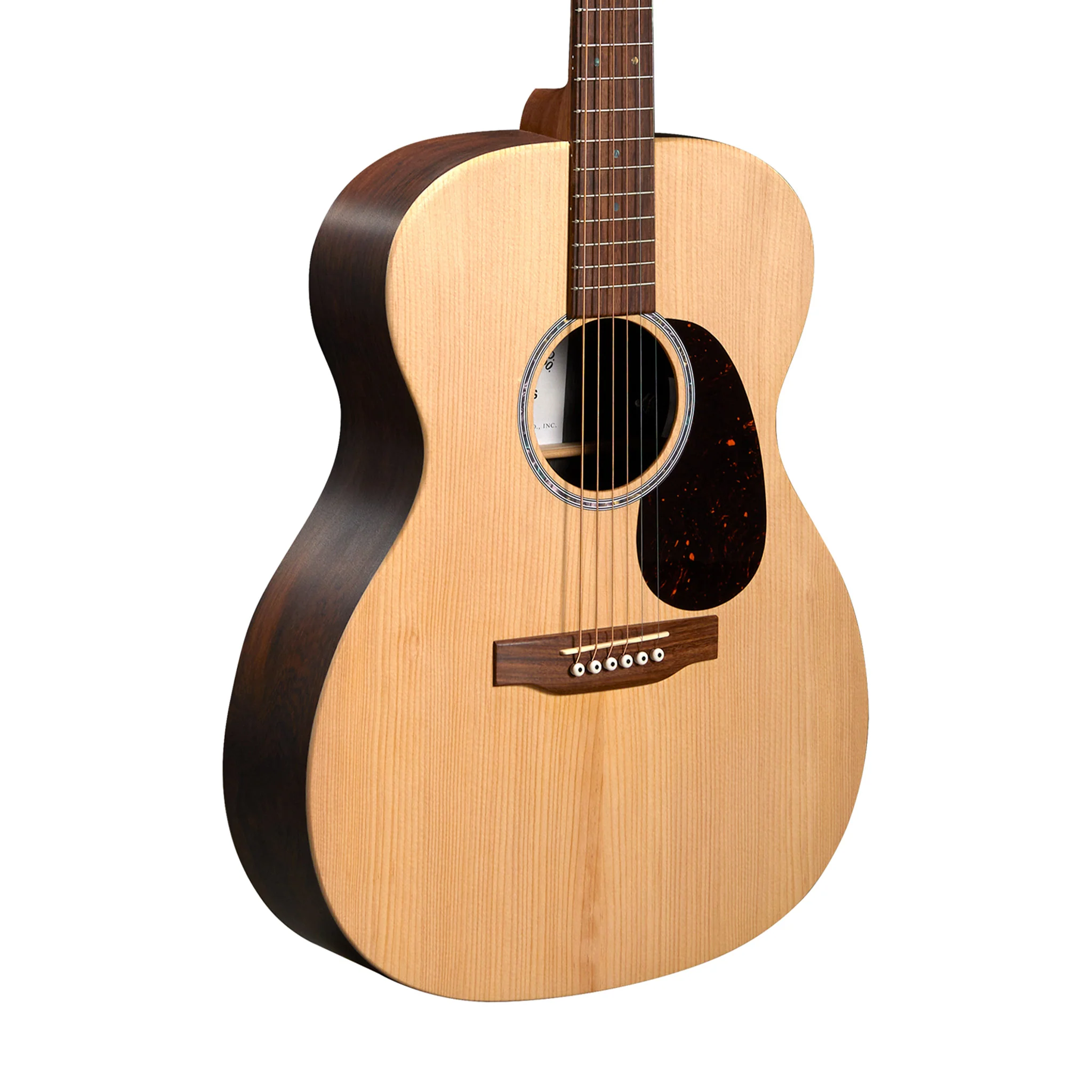 Martin 000-X2E X Series Left-Handed Acoustic-Electric Guitar w/Bag, Brazilian Rosewood HPL B&S - Image 3