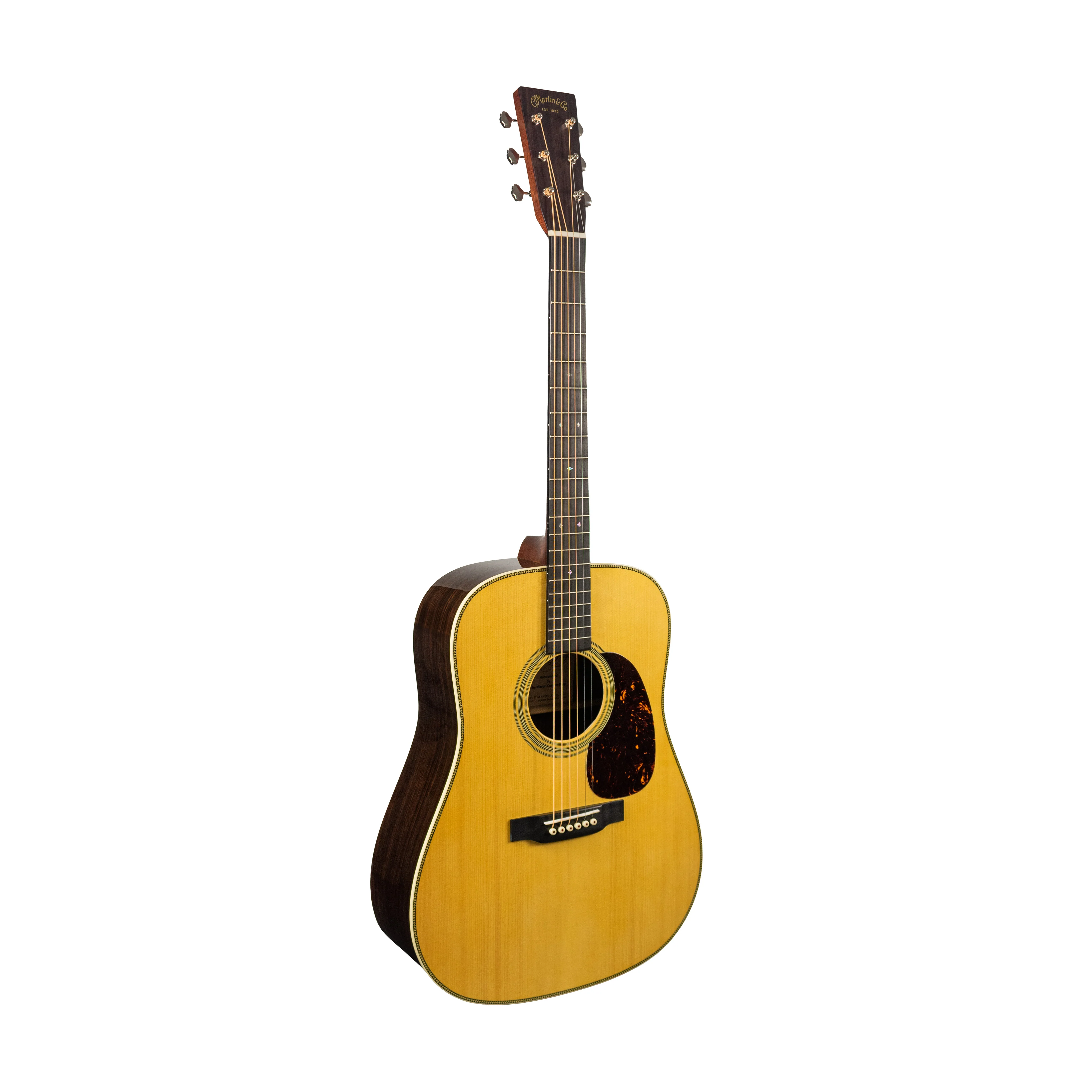 Martin Custom Shop North Street Edition D-28 Herringbone Acoustic Guitar w/Case, EIR - Image 3