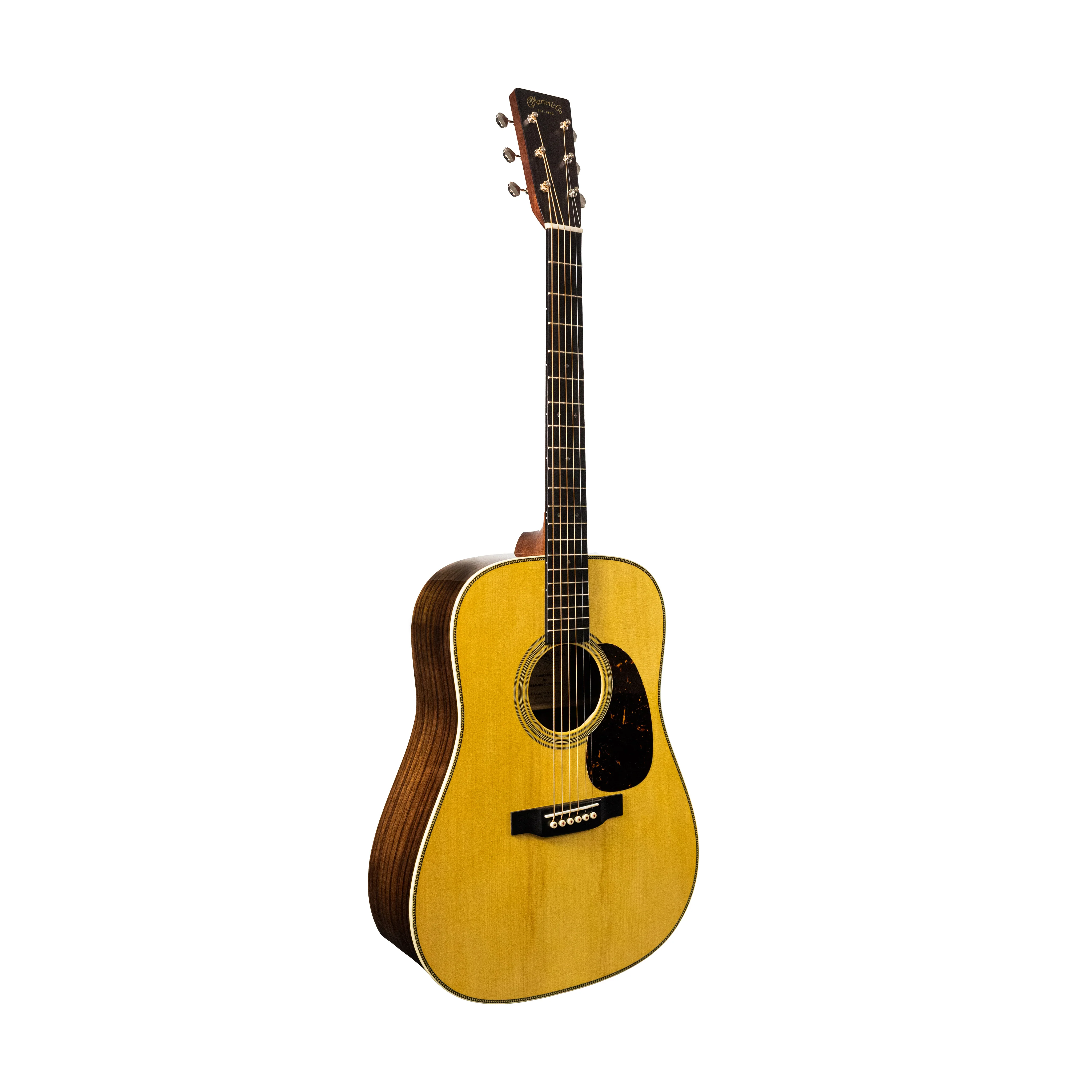 Martin Custom Shop North Street Edition D-28 Herringbone Acoustic Guitar w/Case, Wild Grain EIR - Image 3