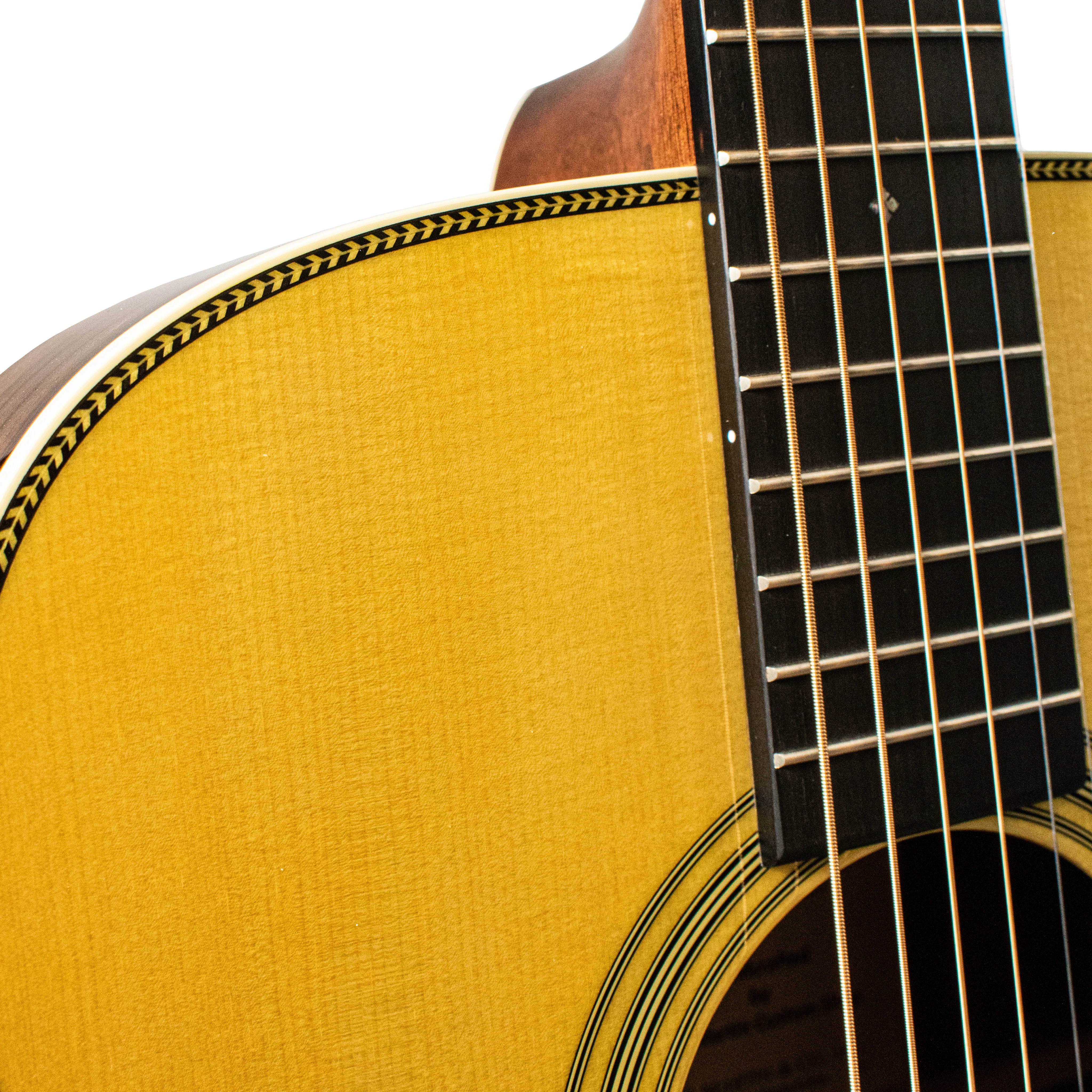 Martin Custom Shop North Street Edition D-28 Herringbone Acoustic Guitar w/Case, Wild Grain EIR - Image 7