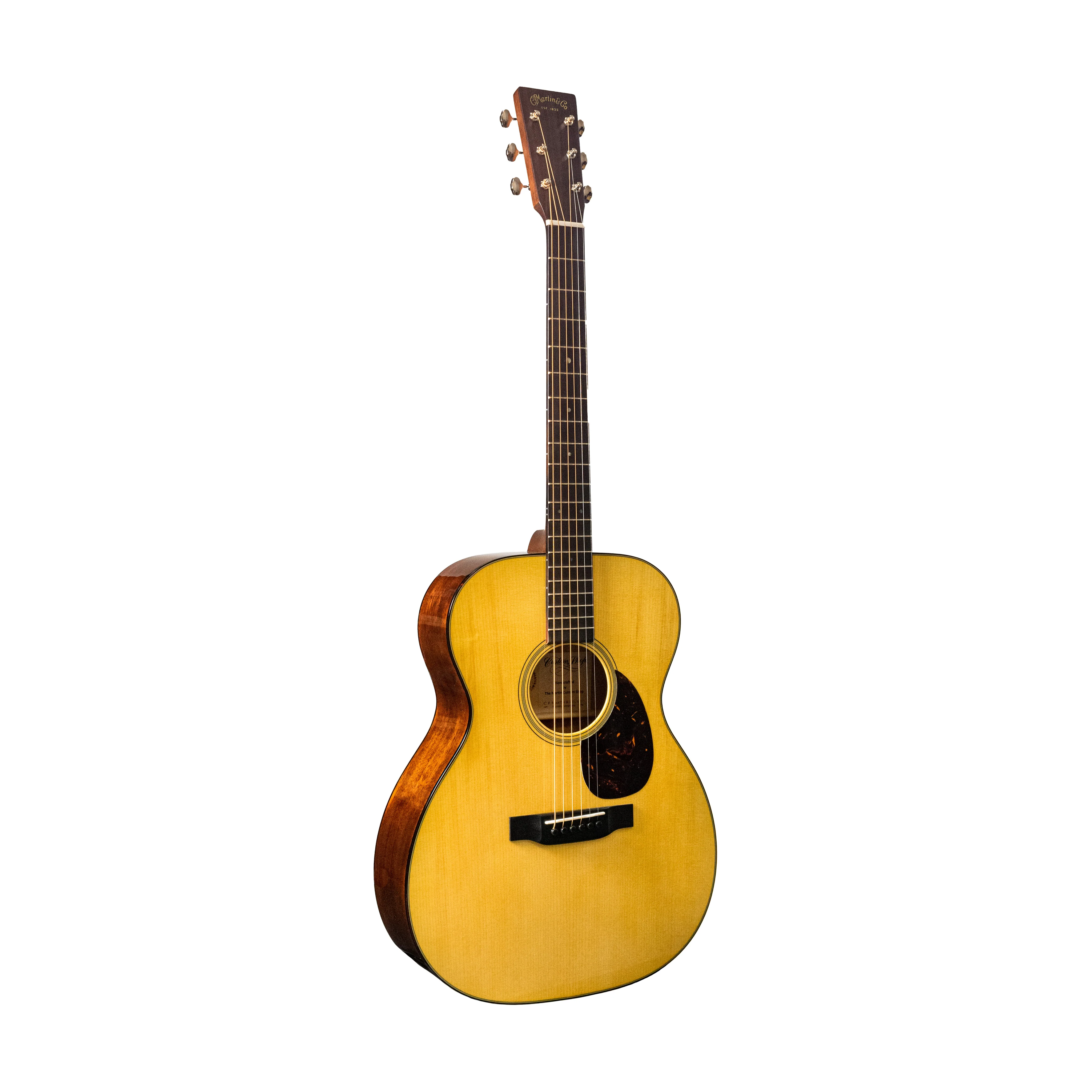 Martin Custom Shop North Street Edition OM-18 Acoustic Guitar w/Case, Sinker Mahogany - Image 3