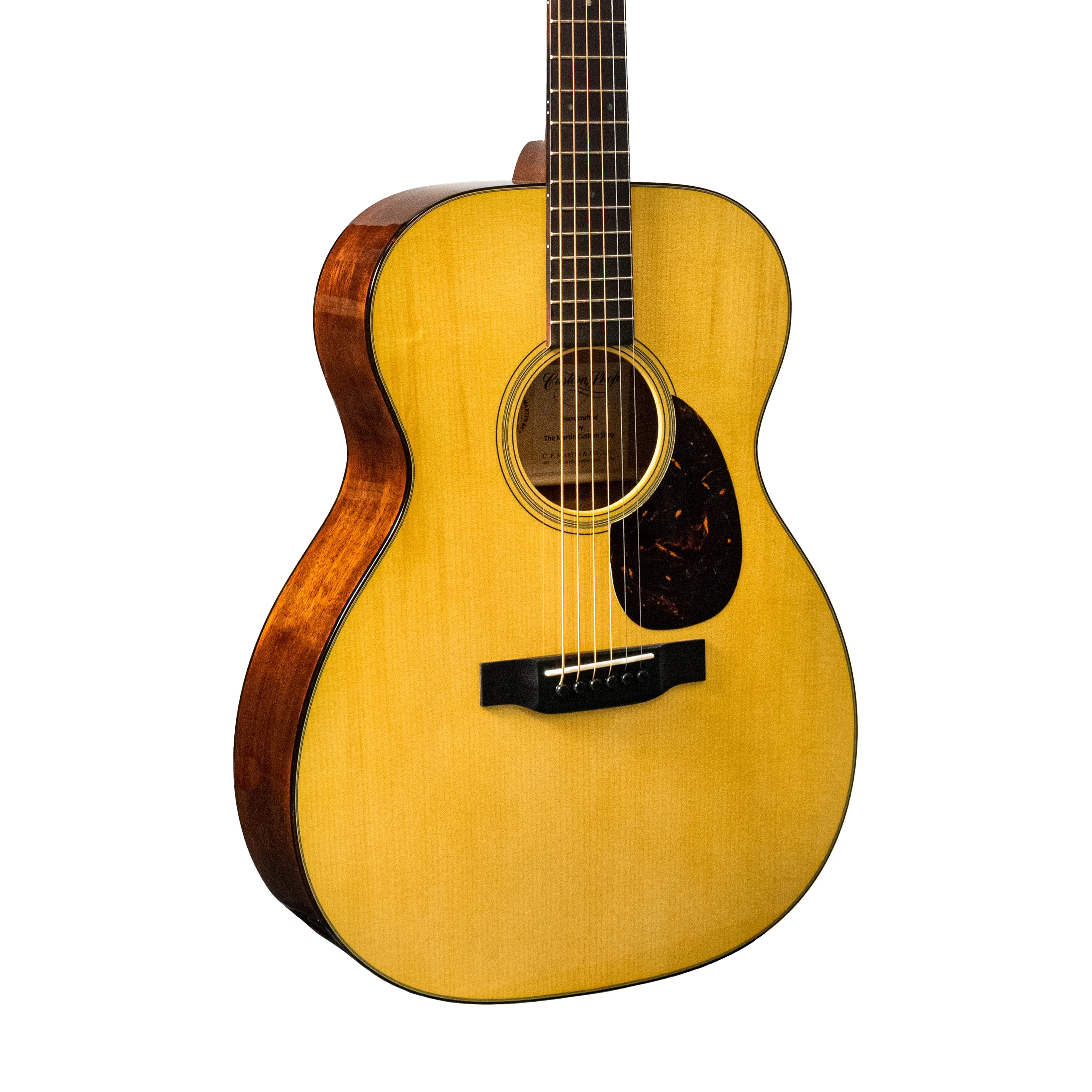 Martin Custom Shop North Street Edition OM-18 Acoustic Guitar w/Case, Sinker Mahogany - Image 4
