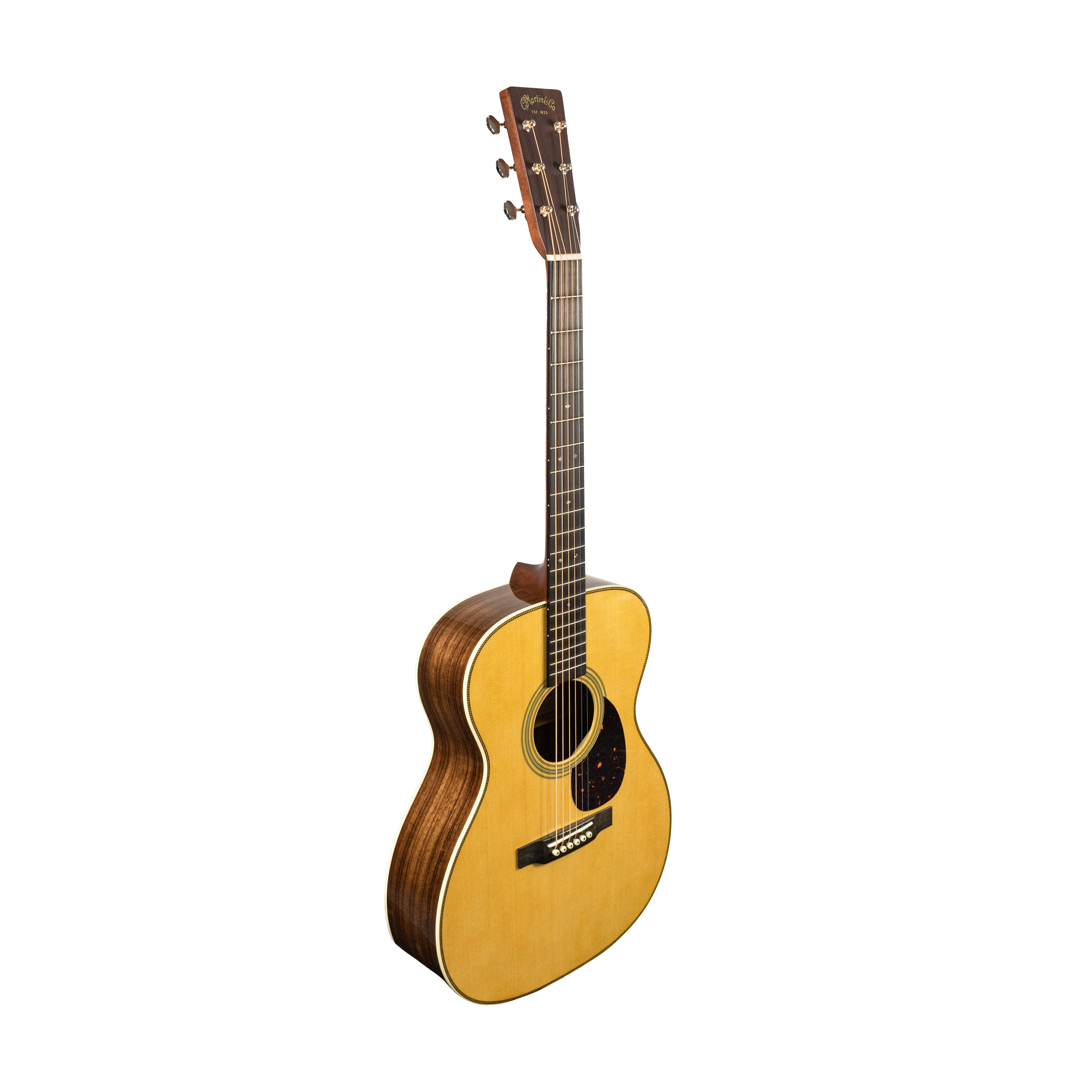 Martin Custom Shop North Street Edition OM-28 Herringbone Acoustic Guitar w/Case, Wild Grain EIR - Image 3