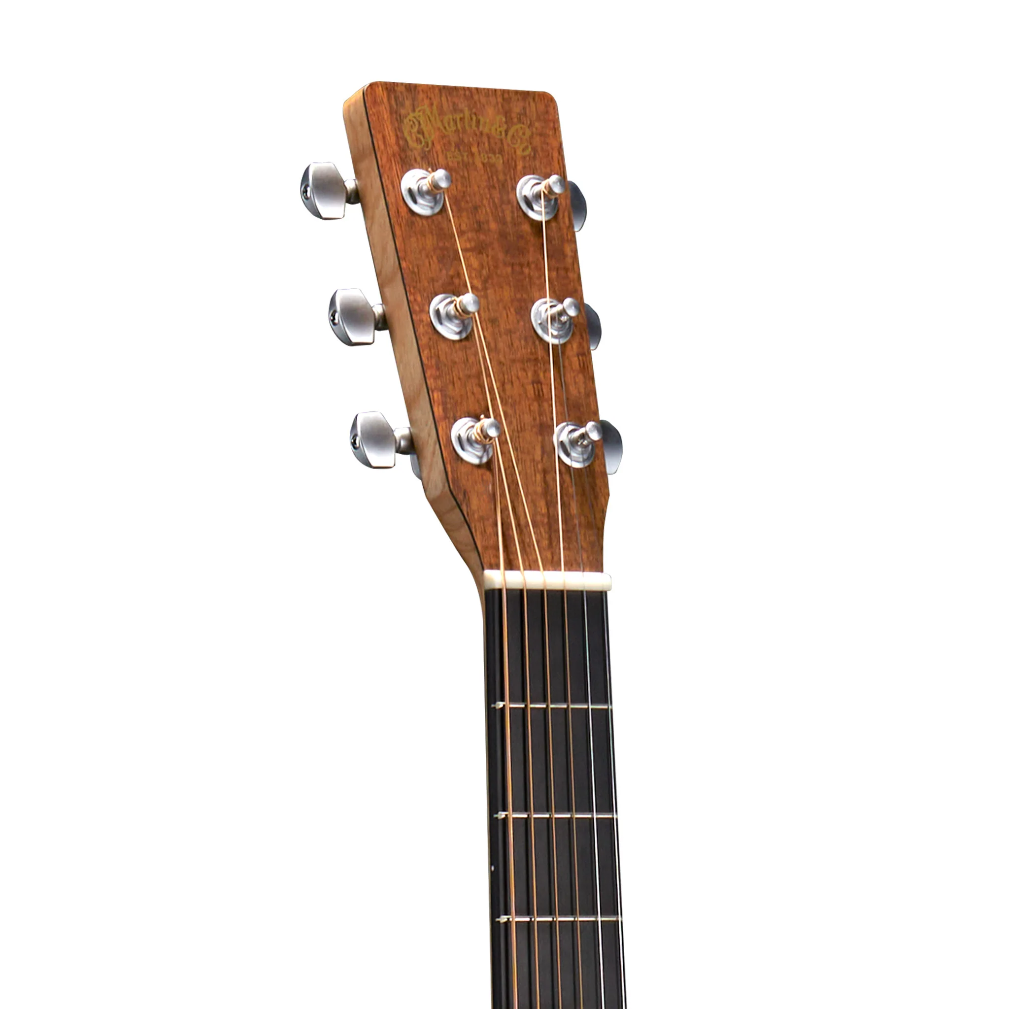 Martin D-X1E Koa Acoustic-Electric Guitar w/Bag, Figured Koa - Image 5
