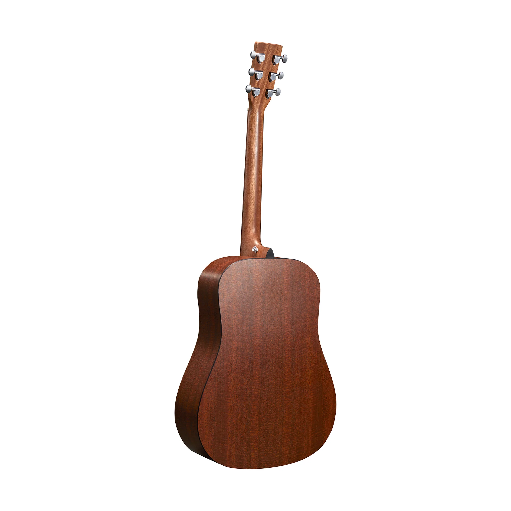 Martin D-X2E Dreadnought Acoustic-Electric Guitar w/Bag, Figured Mahogany Pattern - Image 2