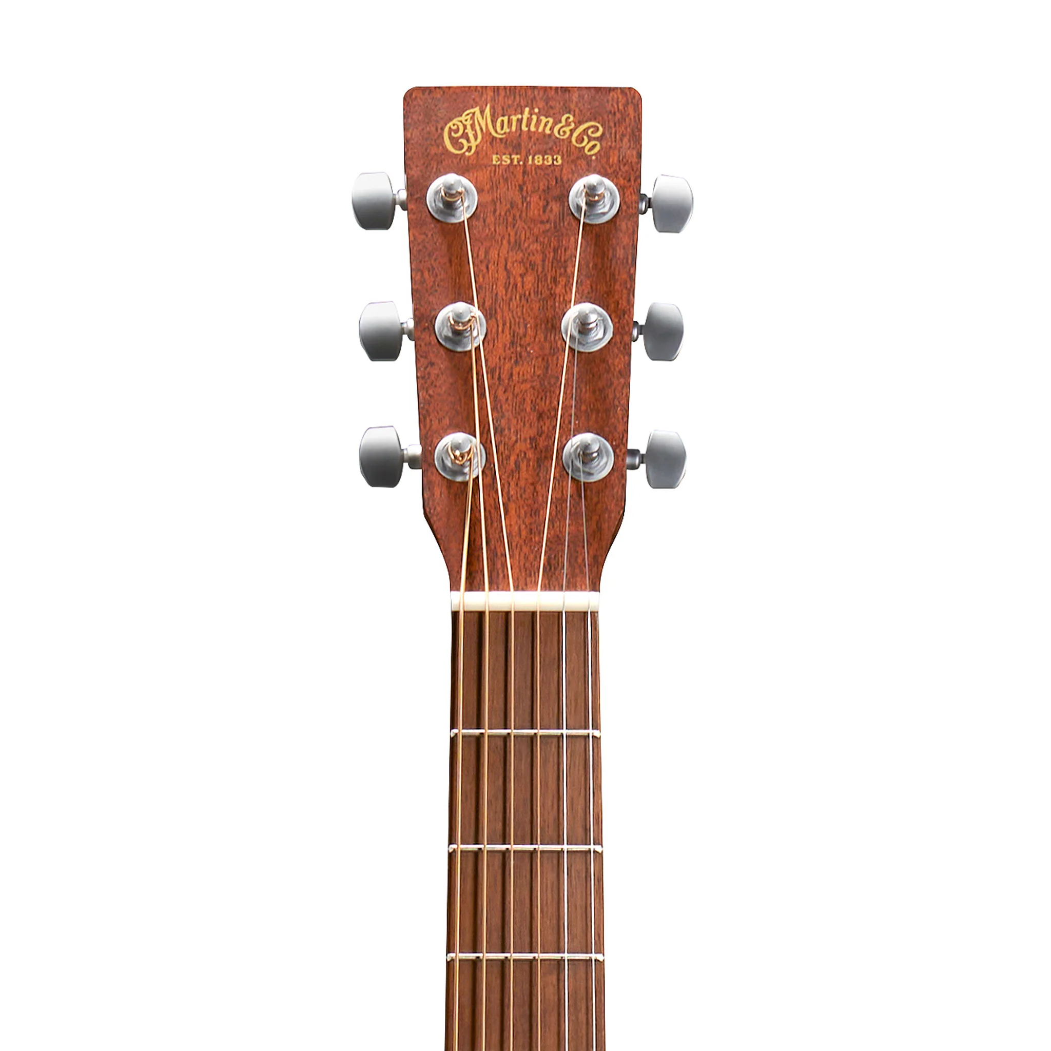 Martin D-X2E Dreadnought Acoustic-Electric Guitar w/Bag, Figured Mahogany Pattern - Image 6