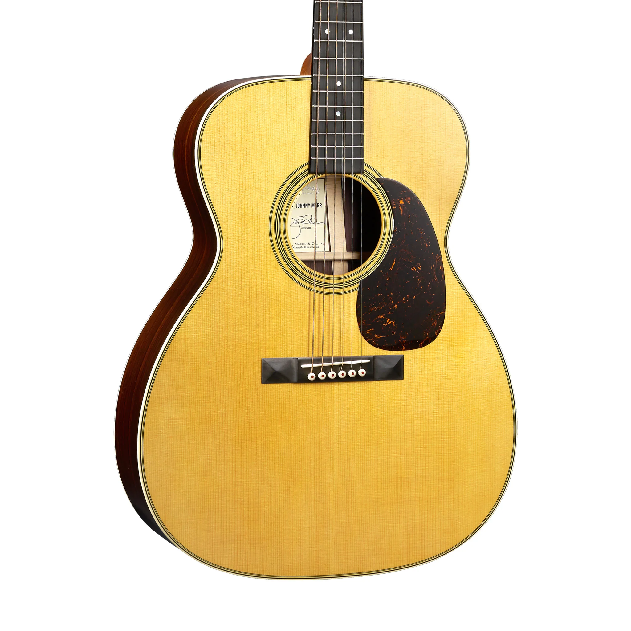 Martin M-7 Johnny Marr 7-string Acoustic-Electric Guitar w/Case - Image 3