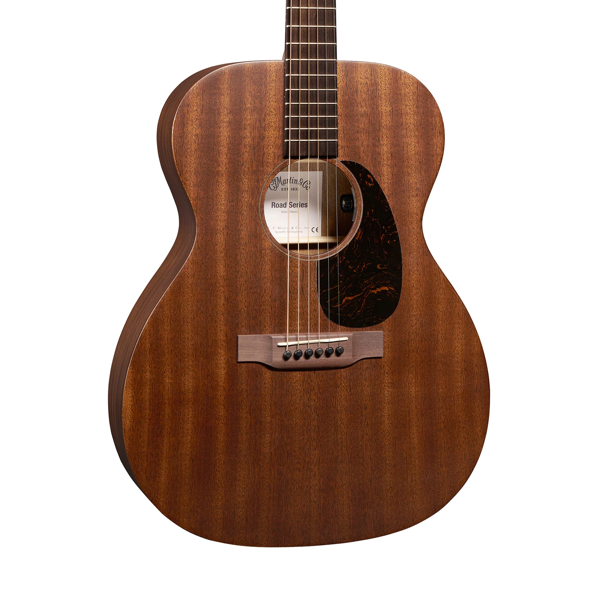 Martin Road Series 000-10E Retro Sapele Left-Handed Acoustic Guitar w/Bag - Image 3