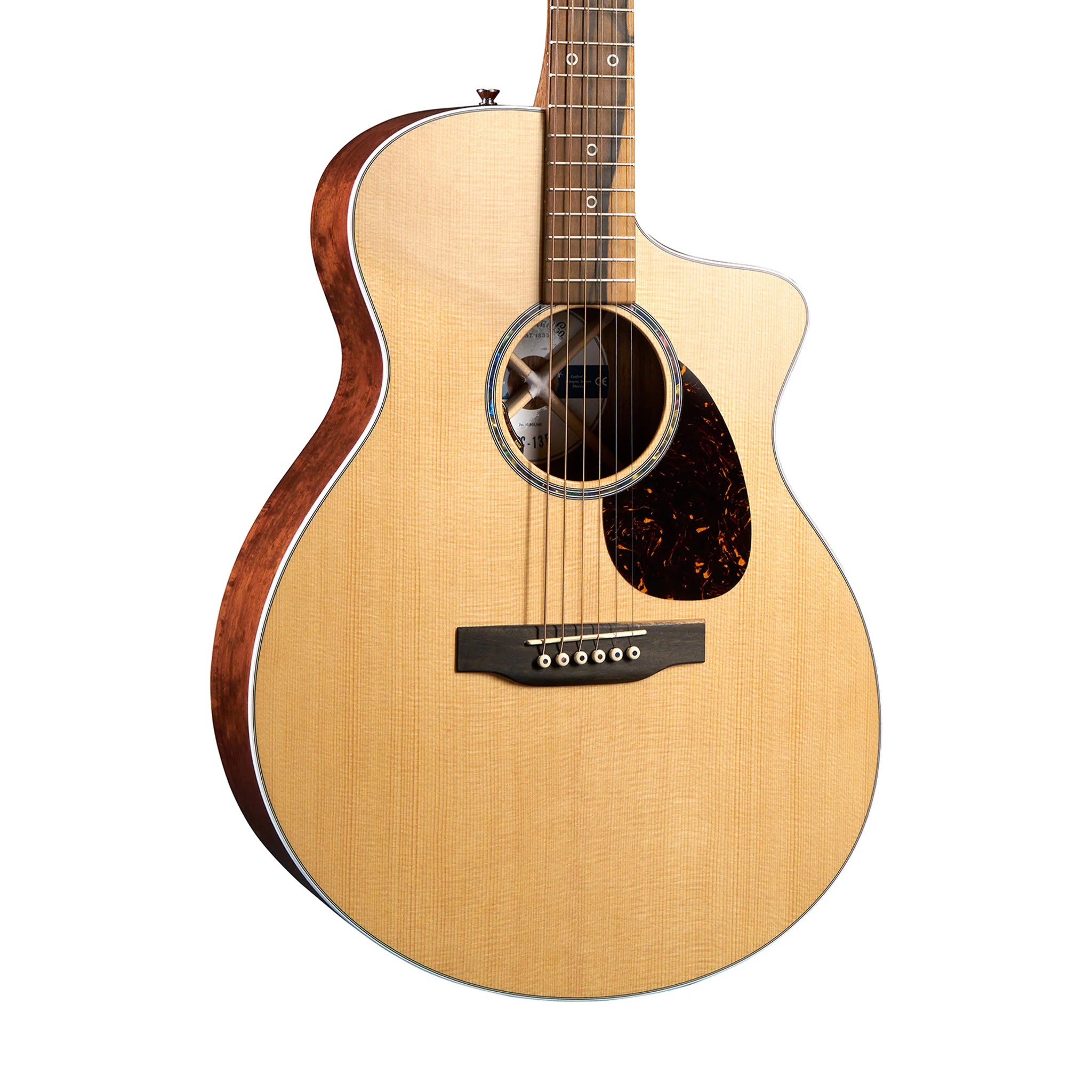Martin SC-13E Road Series Modern Acoustic-Electric Guitar w/Bag - Image 3