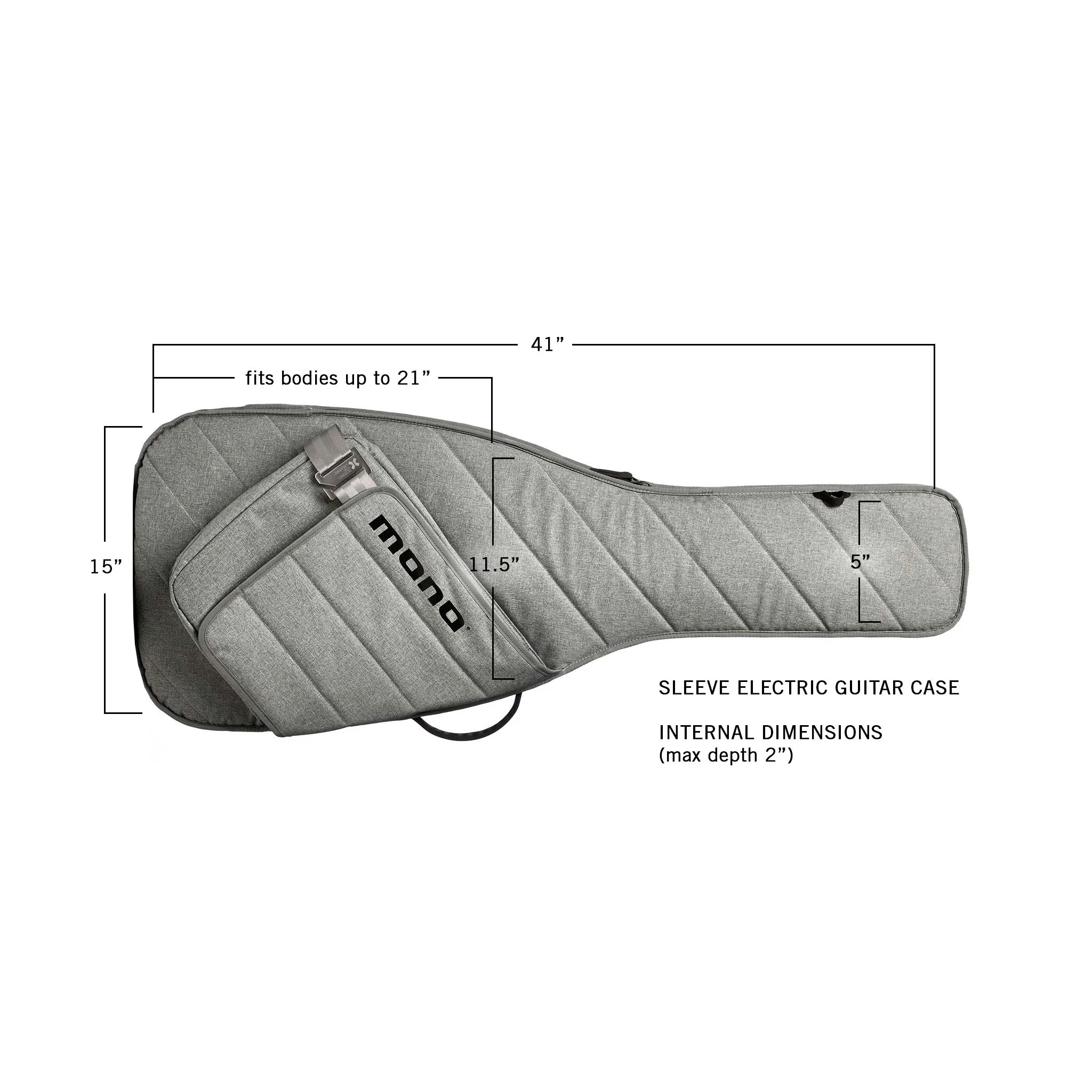 MONO Electric Guitar Sleeve Case, Ash - Image 7
