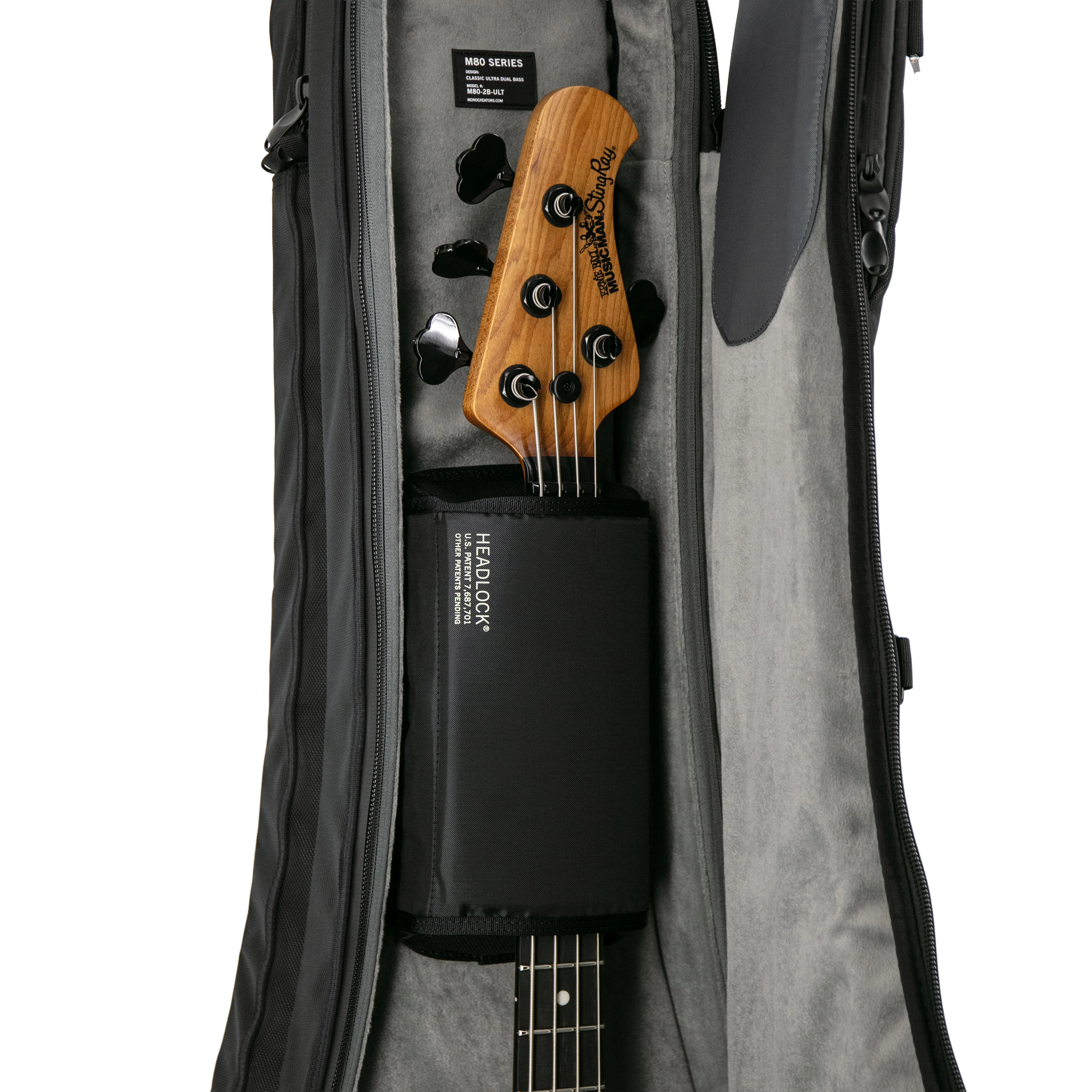 MONO M80 Classic Ultra Dual Bass Case, Black - Image 10