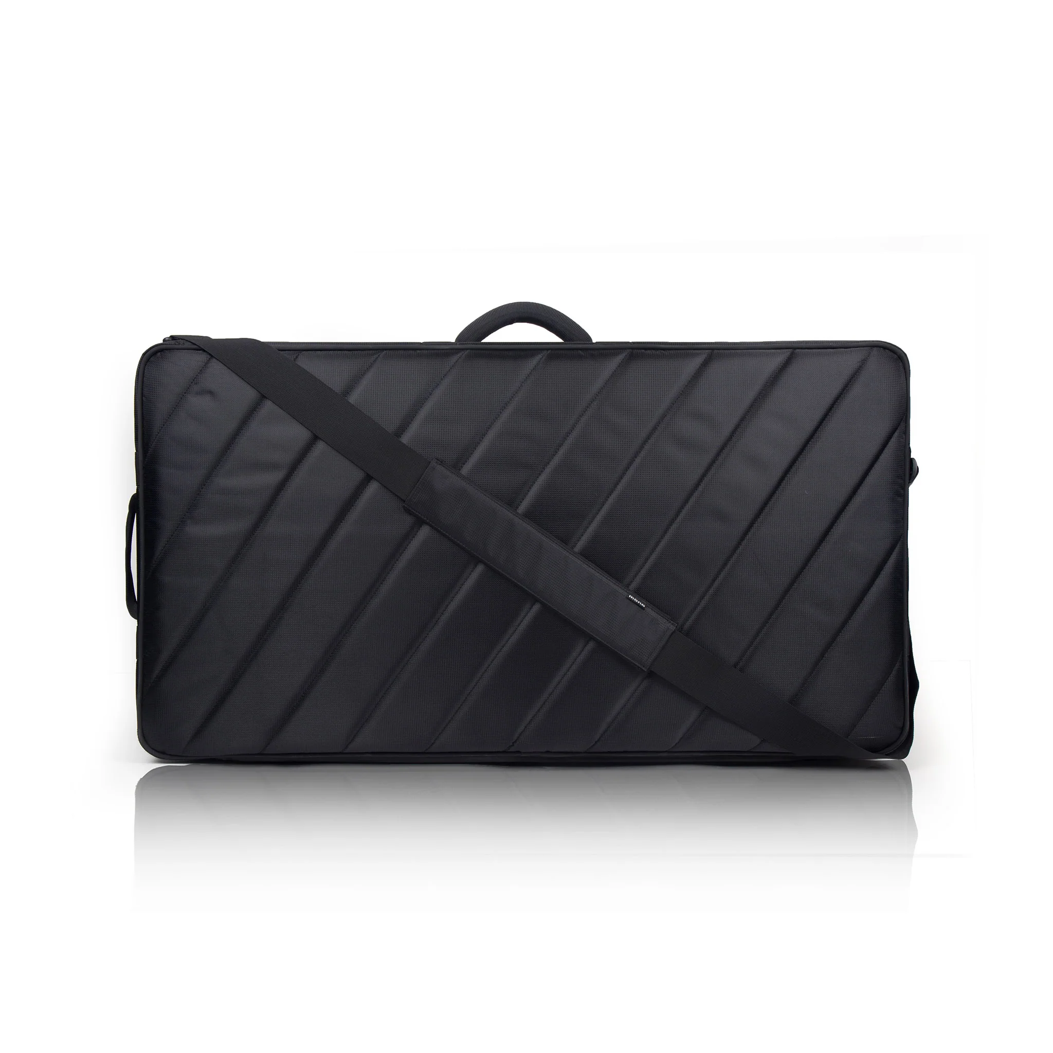 MONO Pedalboard Large, Silver and Pro Accessory Case 2.0, Black - Image 10