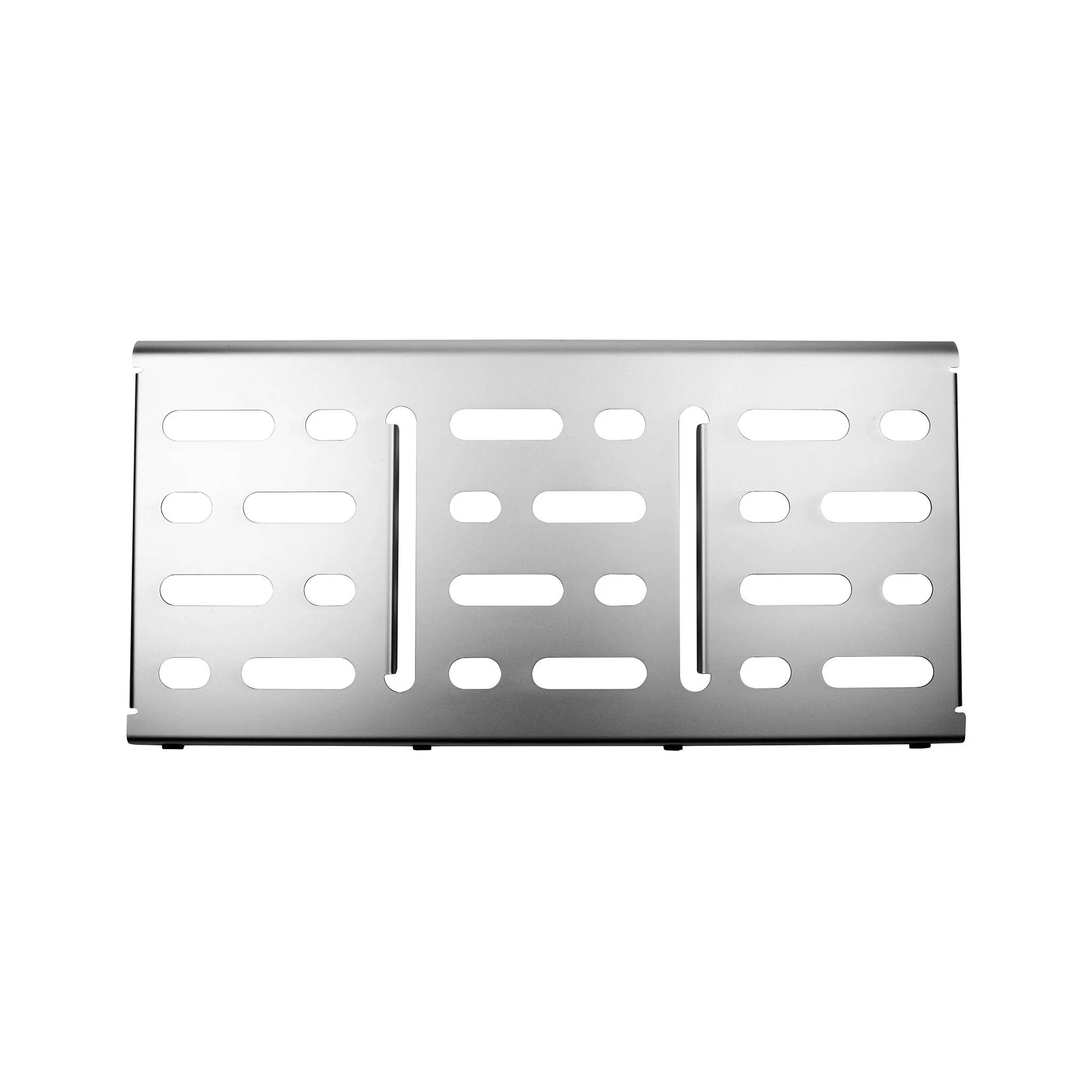 MONO Pedalboard Large, Silver and Pro Accessory Case 2.0, Black - Image 5