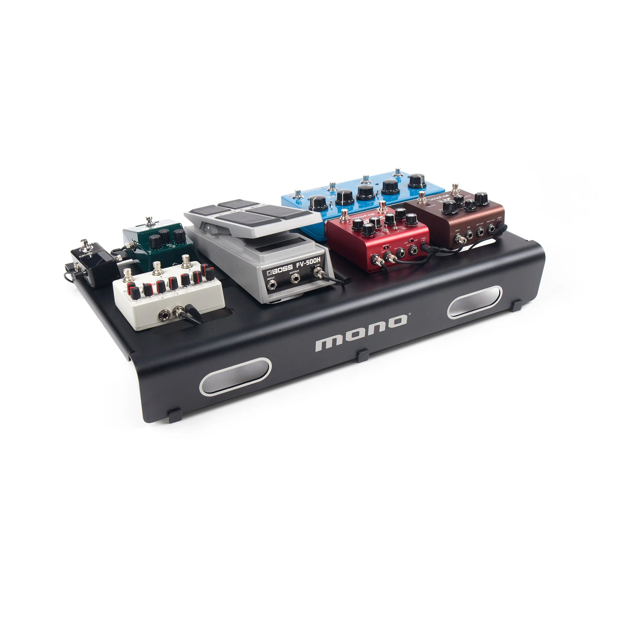 MONO Pedalboard Medium, Black and Tour Accessory Case 2.0, Black - Image 7