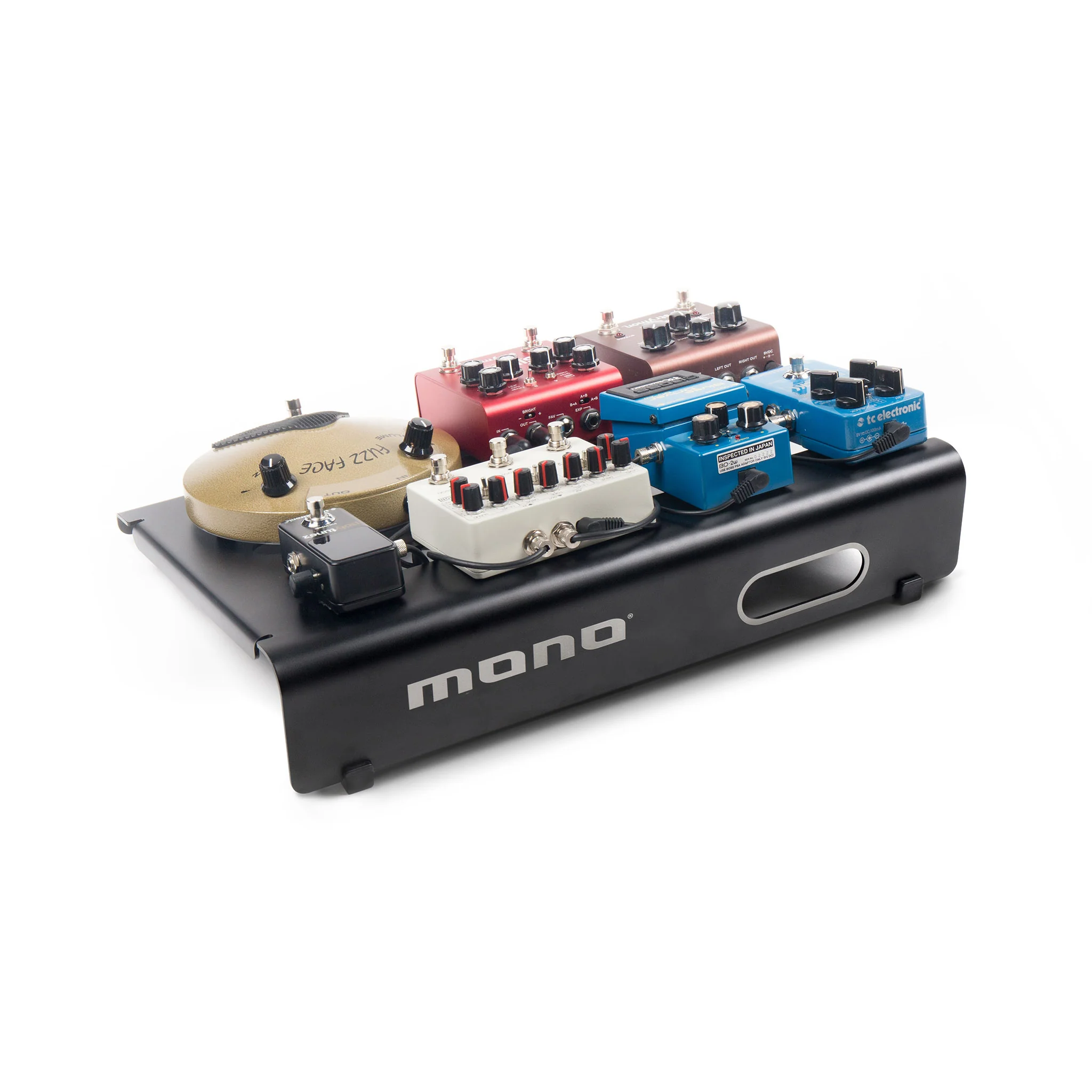 MONO Pedalboard Small, Black and Club Accessory Case 2.0, Black - Image 7